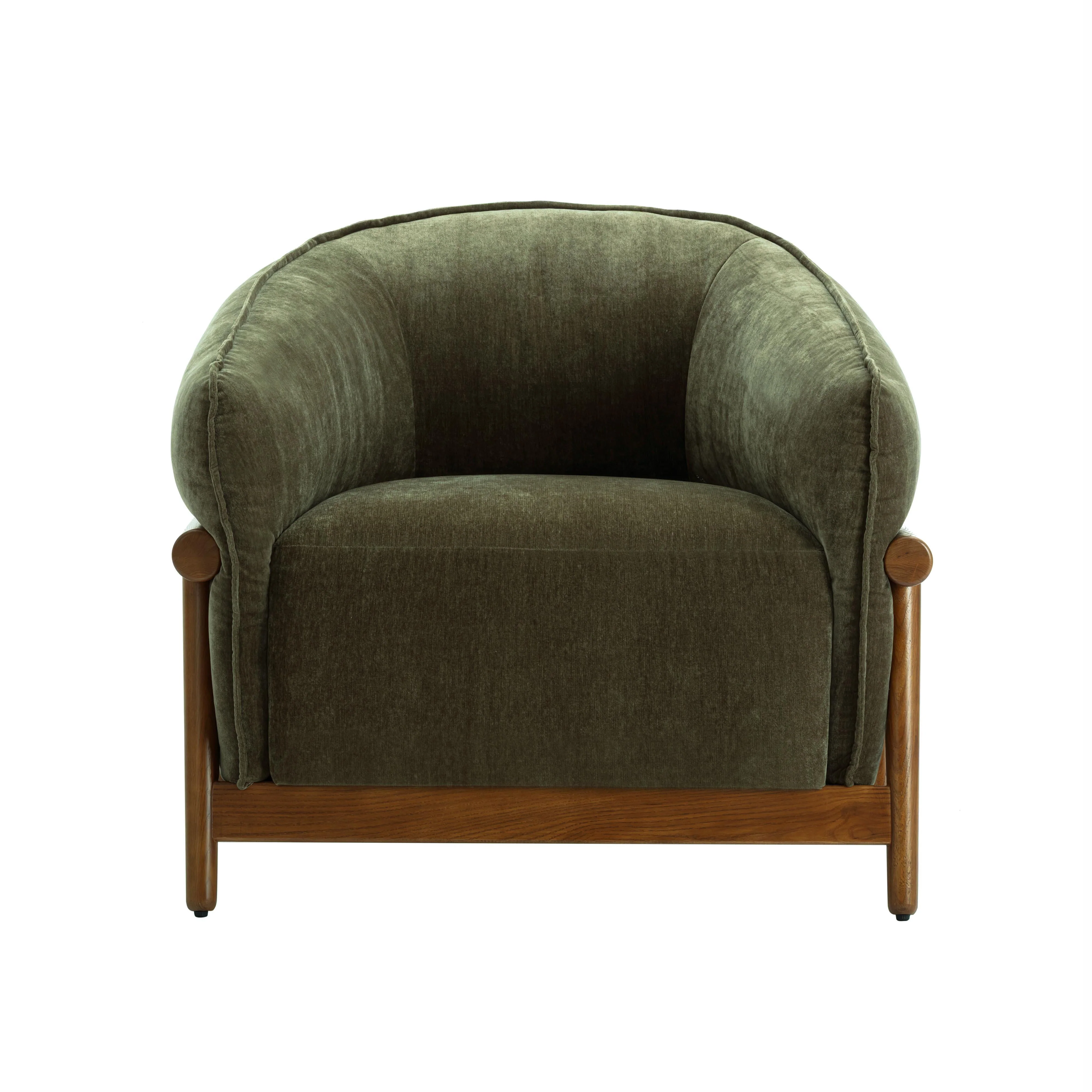 Piedmont Upcycled Chenille Accent Chair