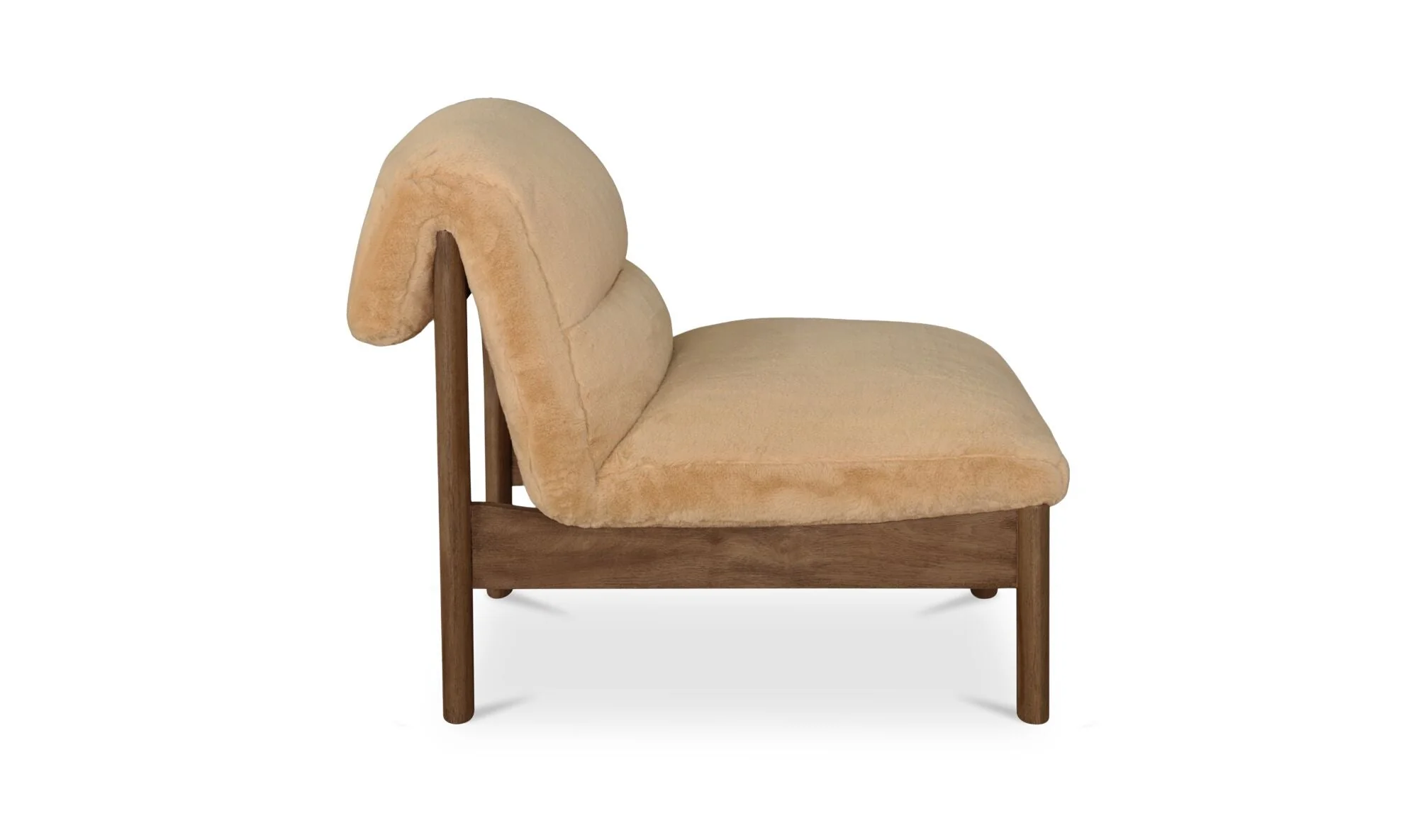 Pierce Accent Chair Faux Fur - Image 3
