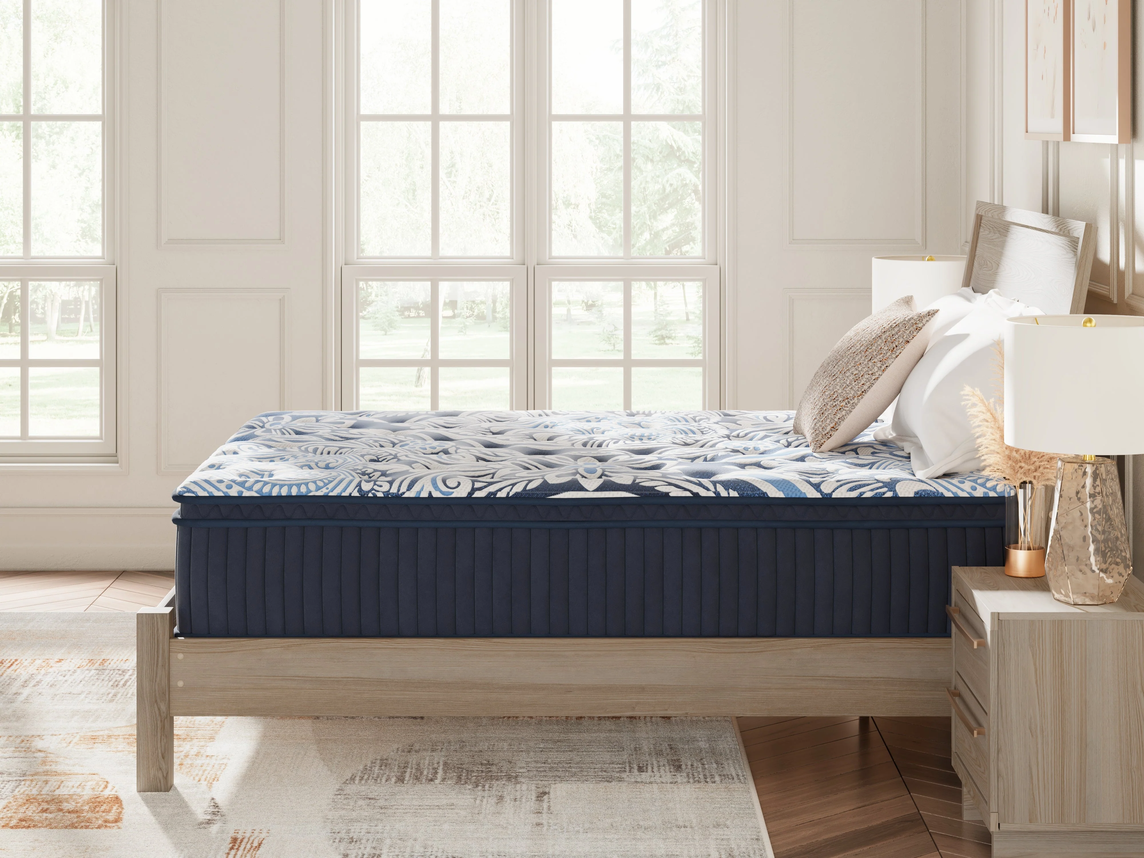 Plush Luxe 2.0 Blue Queen Mattress - Image 8