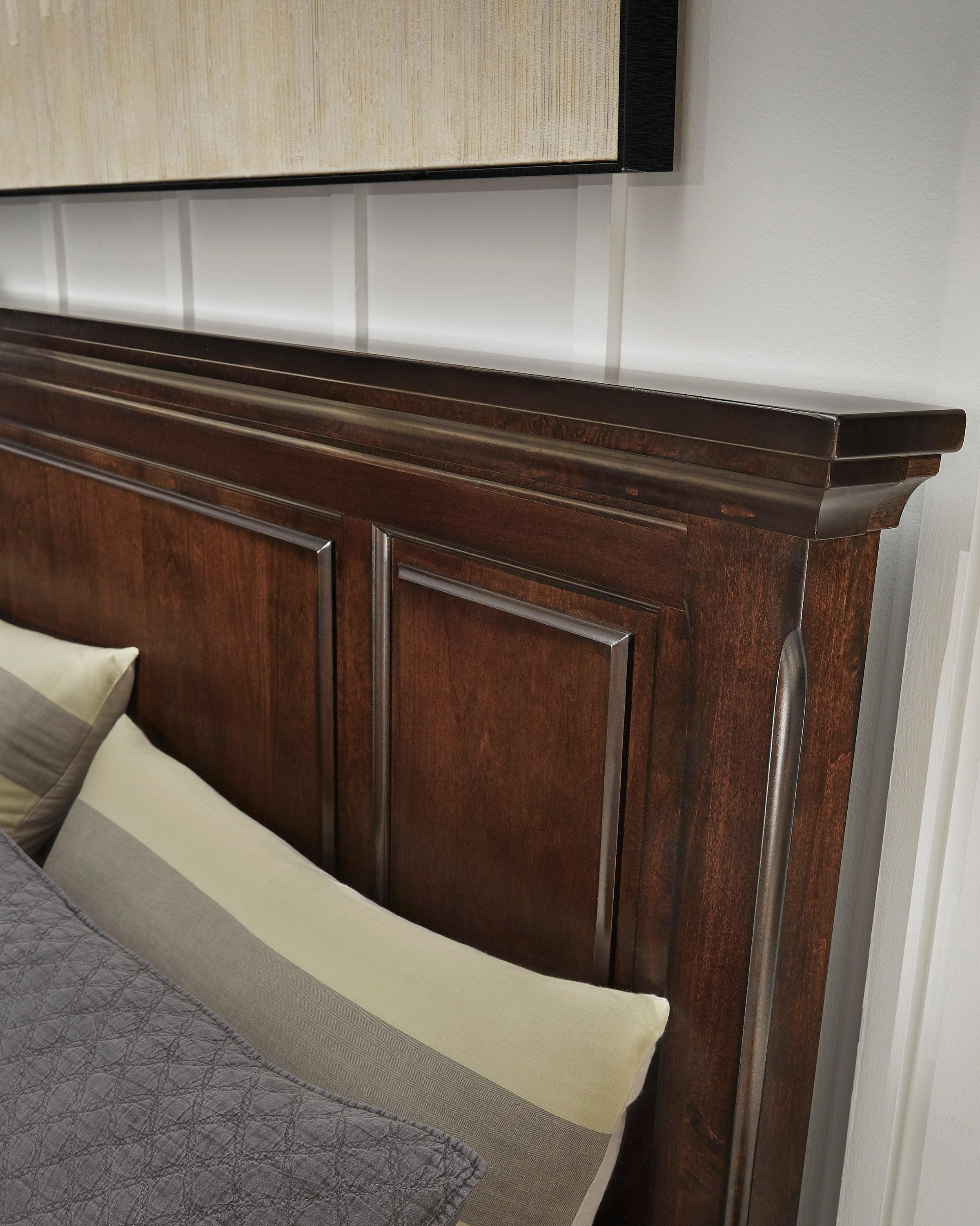 Porter Rustic Brown Panel Bedroom Set - Image 13