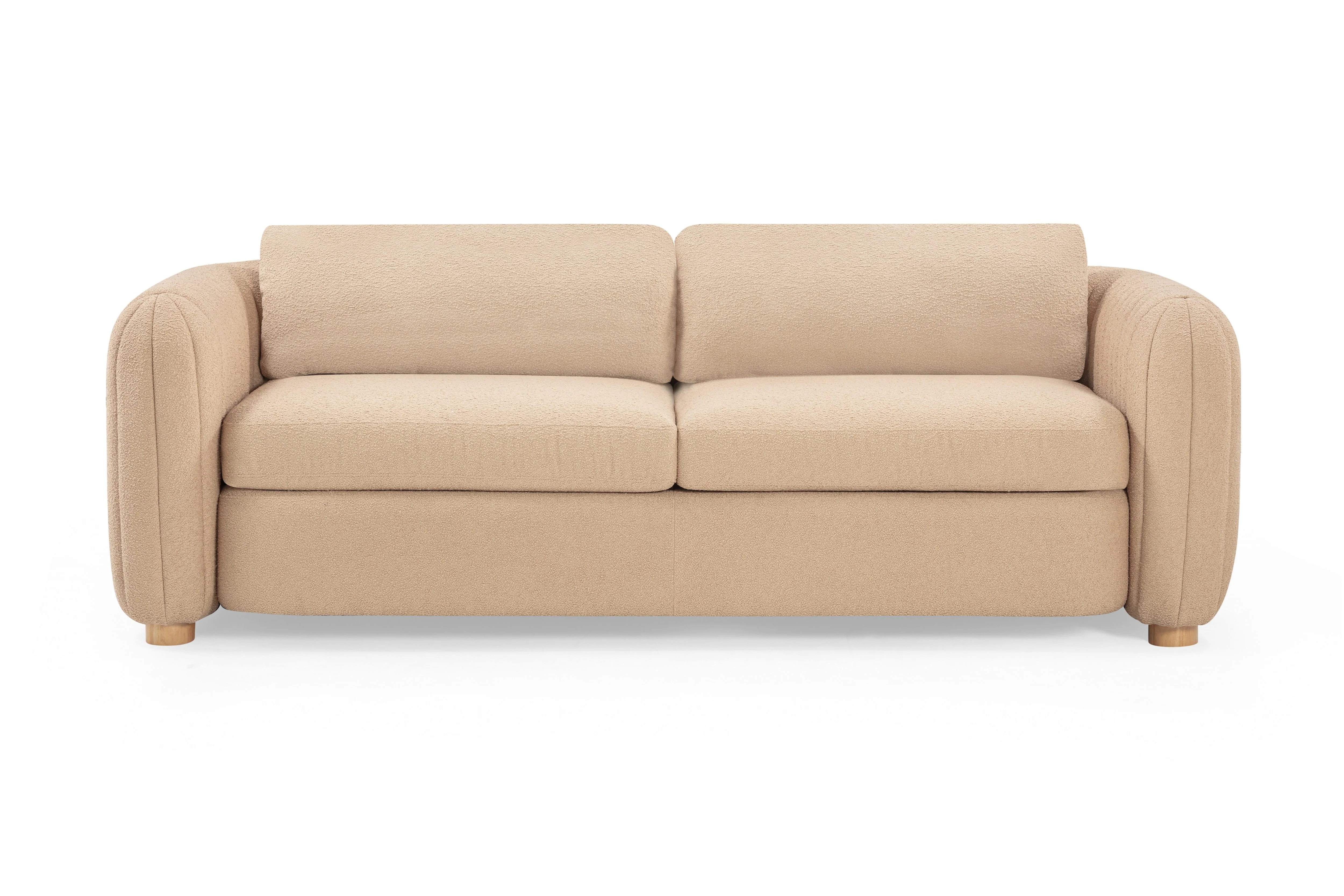 Porto Honey Boucle Sofa - Image 9