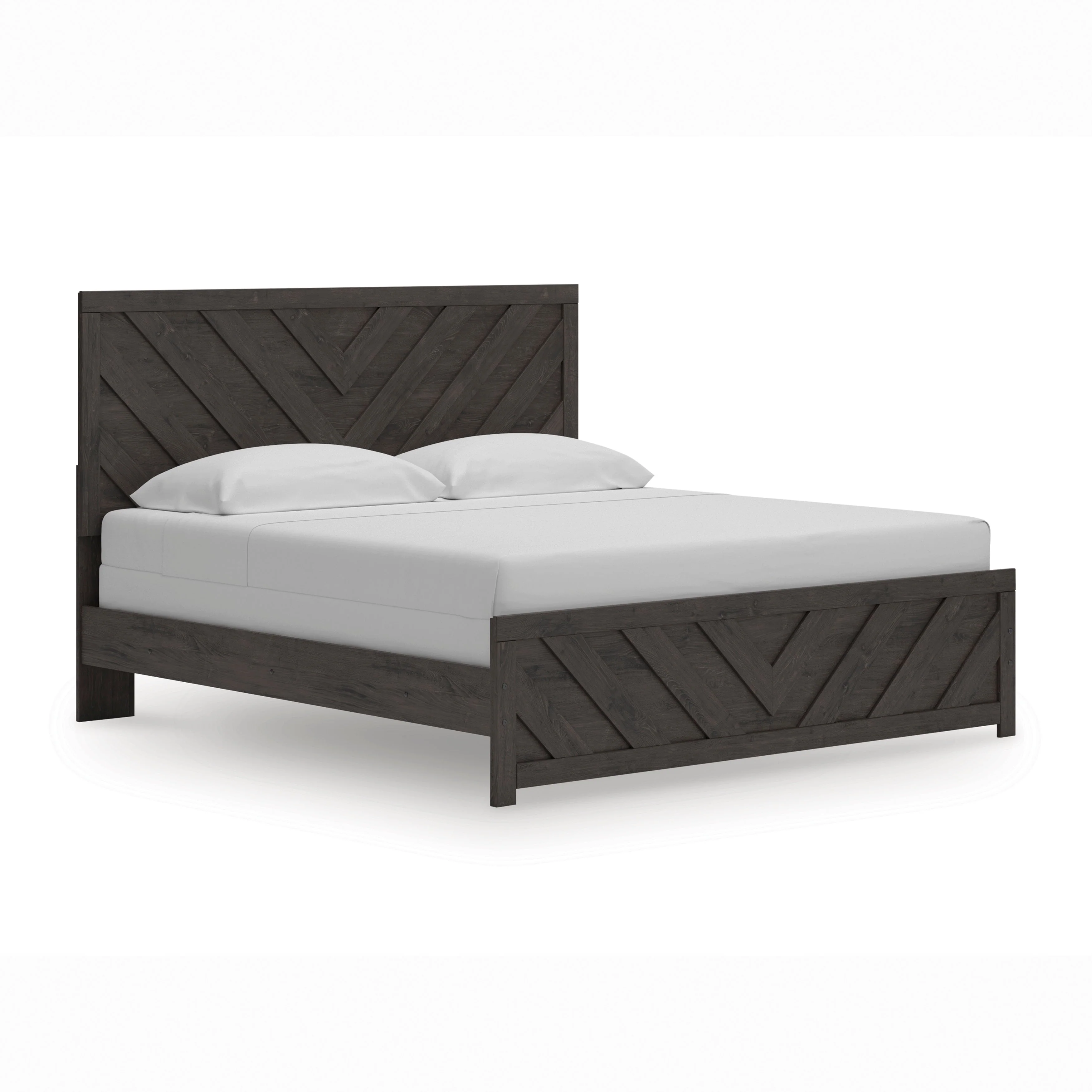 Prendonea Charcoal King Panel Bed - Image 9