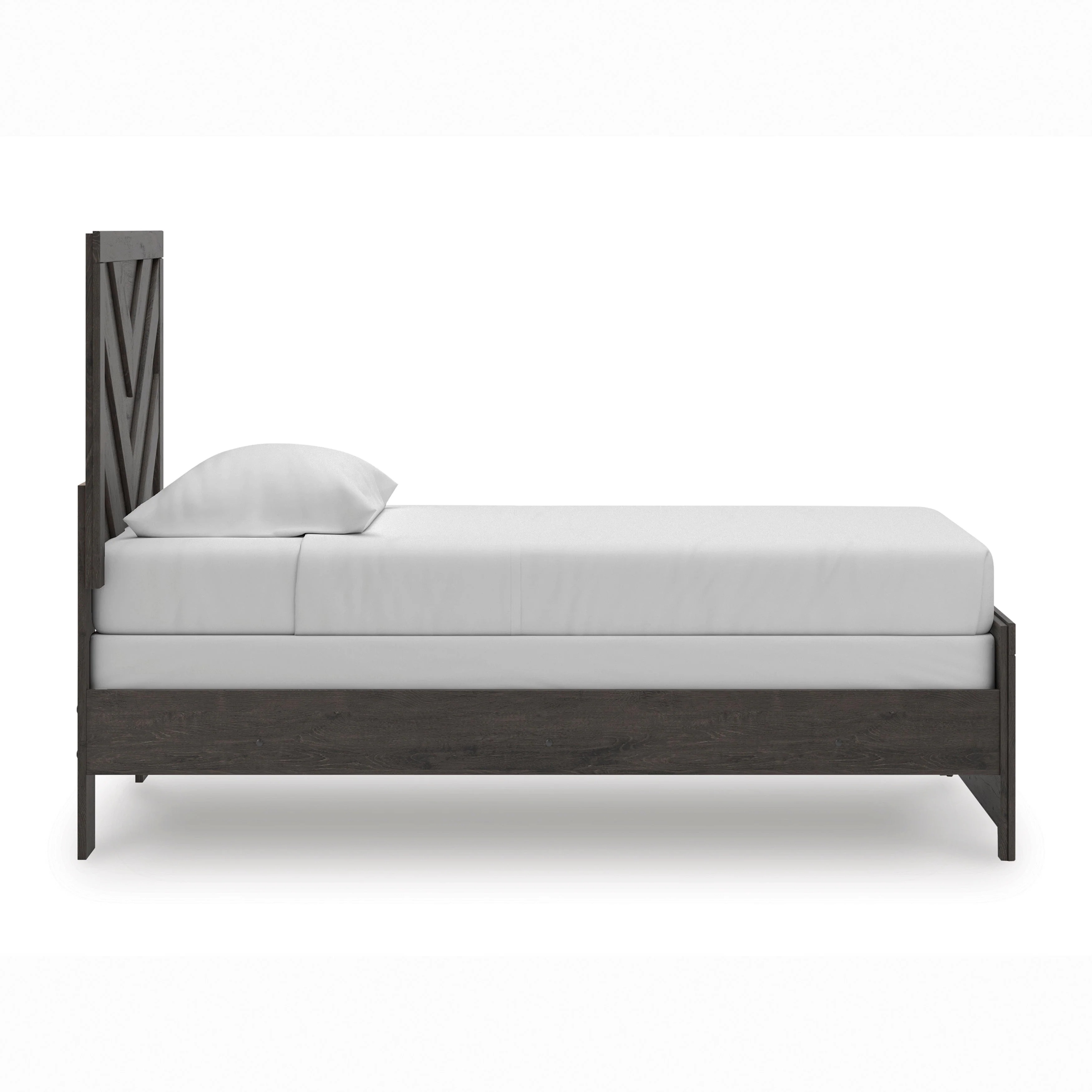 Prendonea Charcoal Twin Panel Bed - Image 13