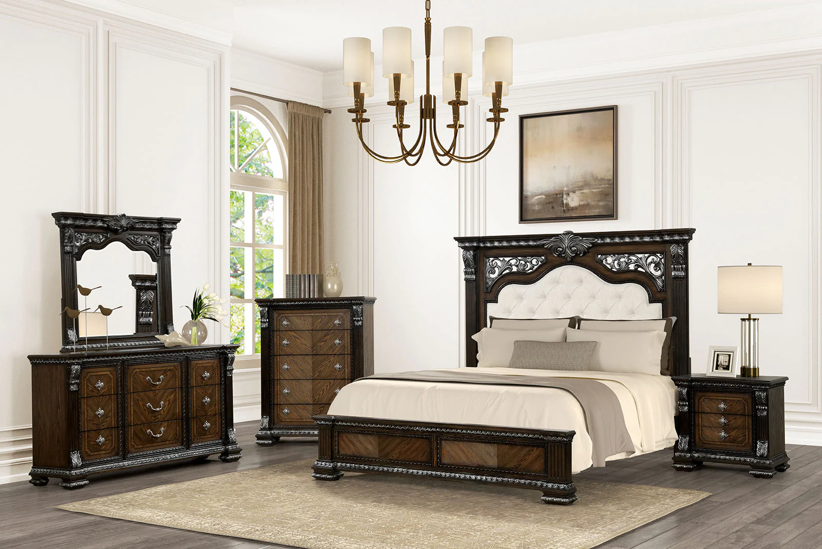 Promenade Espresso Queen Bed - Image 9