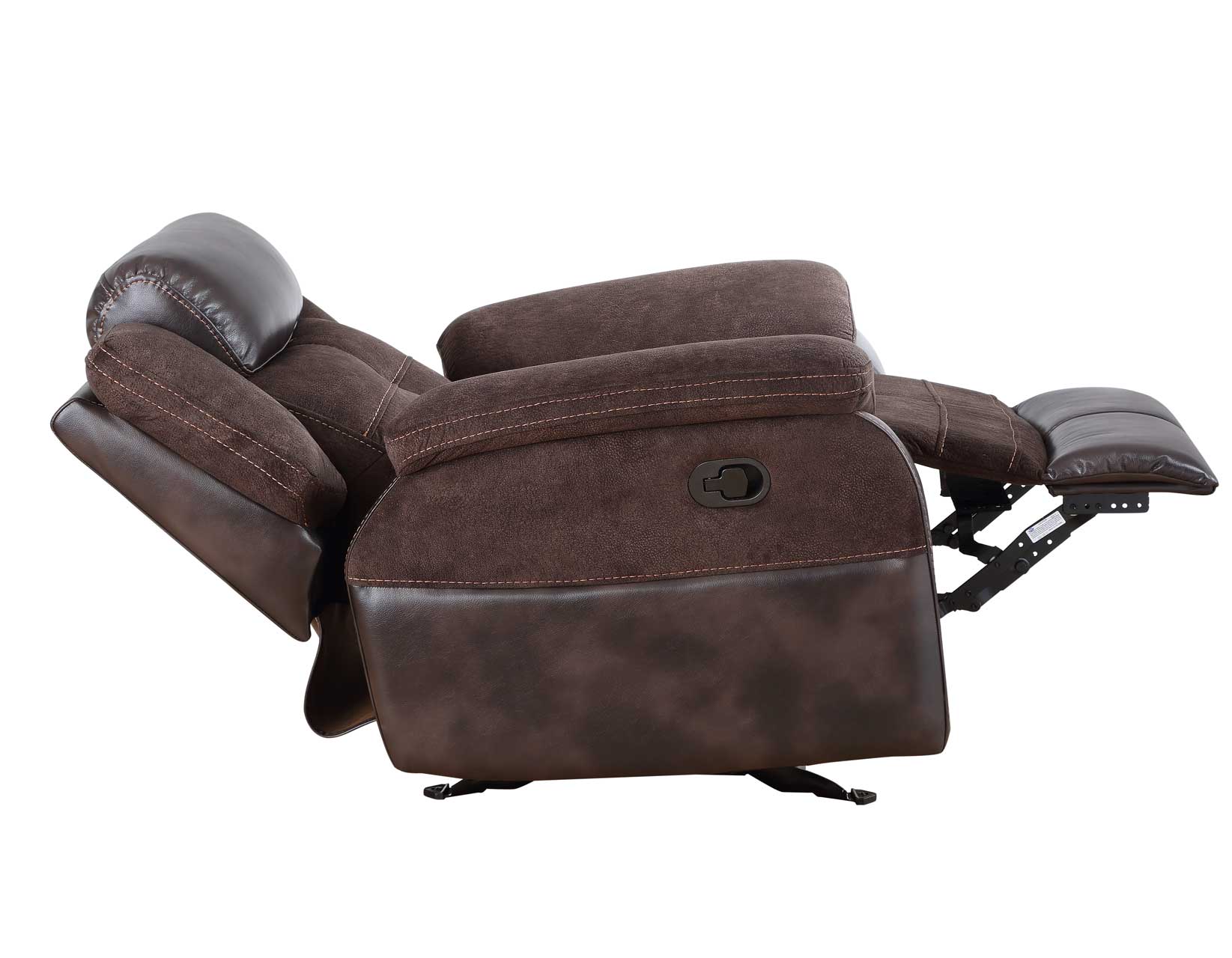 Pueblo Coffee Fabric/Leatherette 3-Piece Manual Reclining  Set - Image 19