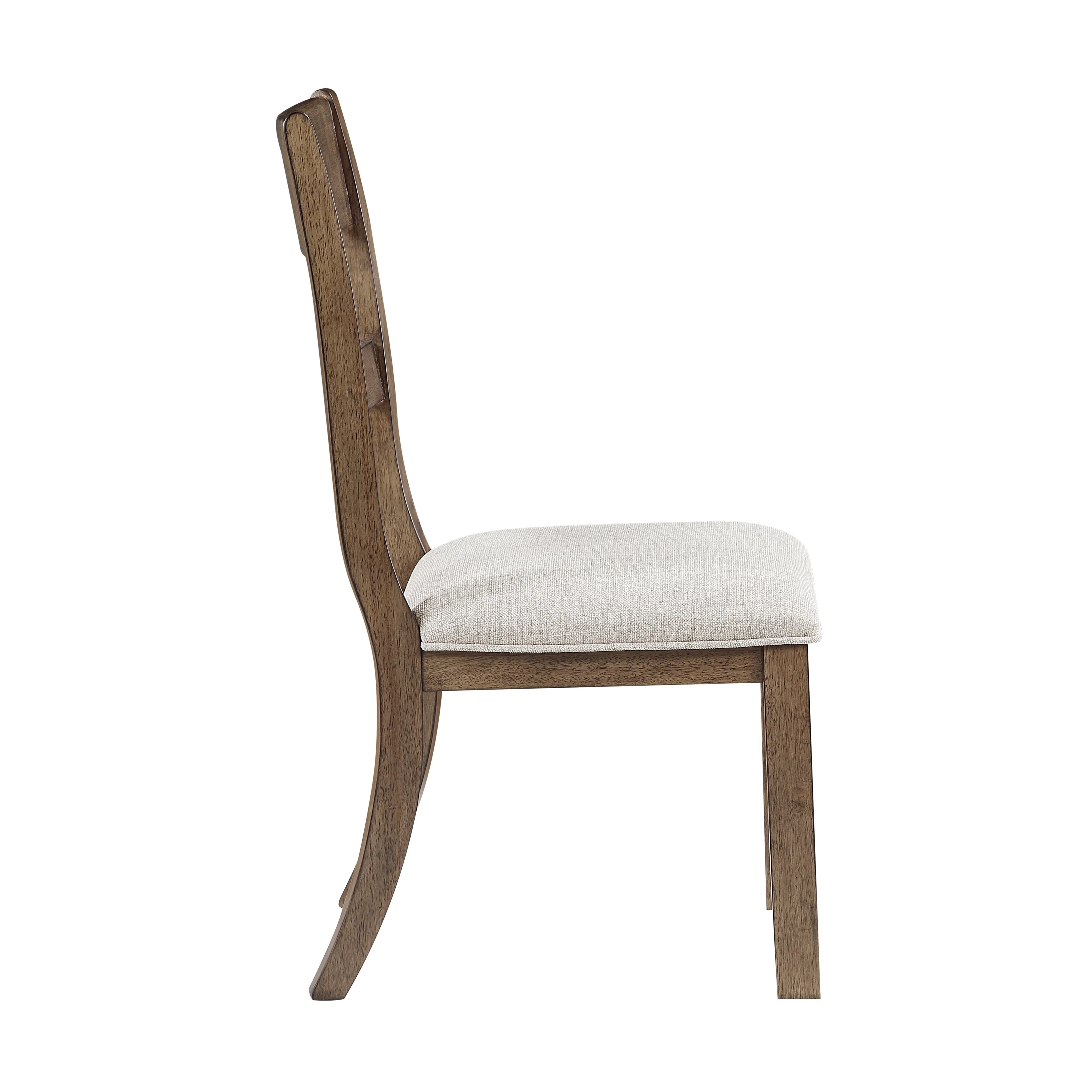Quinn Light Brown Dining Side Chair, Set of 2 - Image 2