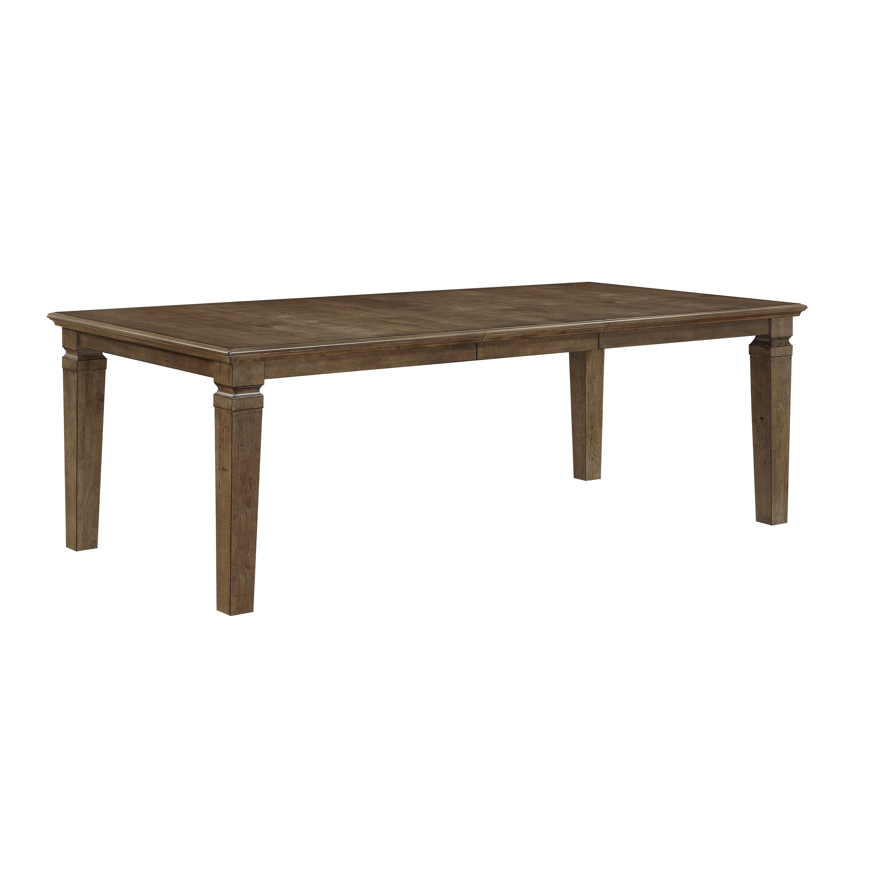 Quinn Light Brown Extendable Dining Table - Image 3