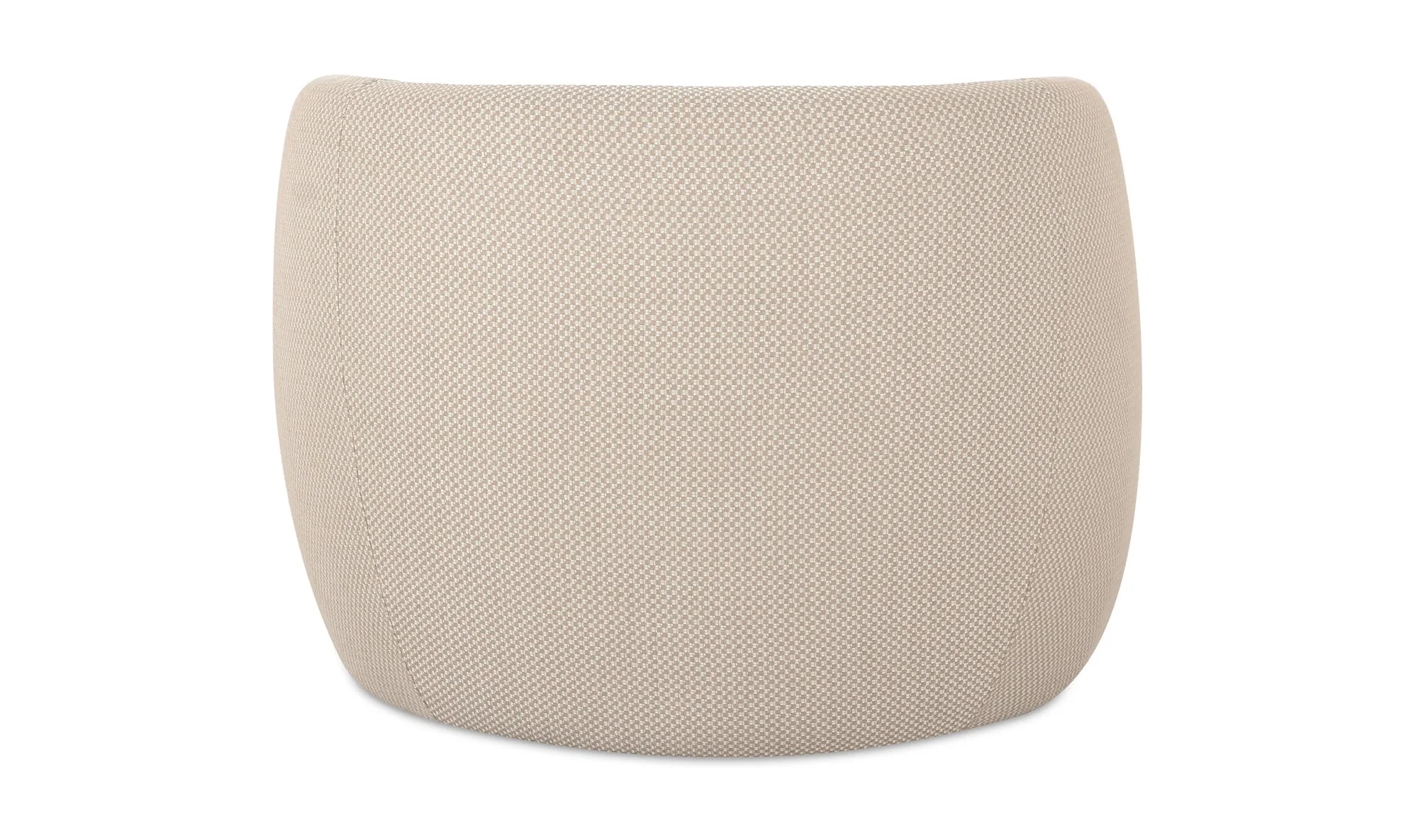 Rae Outdoor Accent Chair Beige Check - Image 6