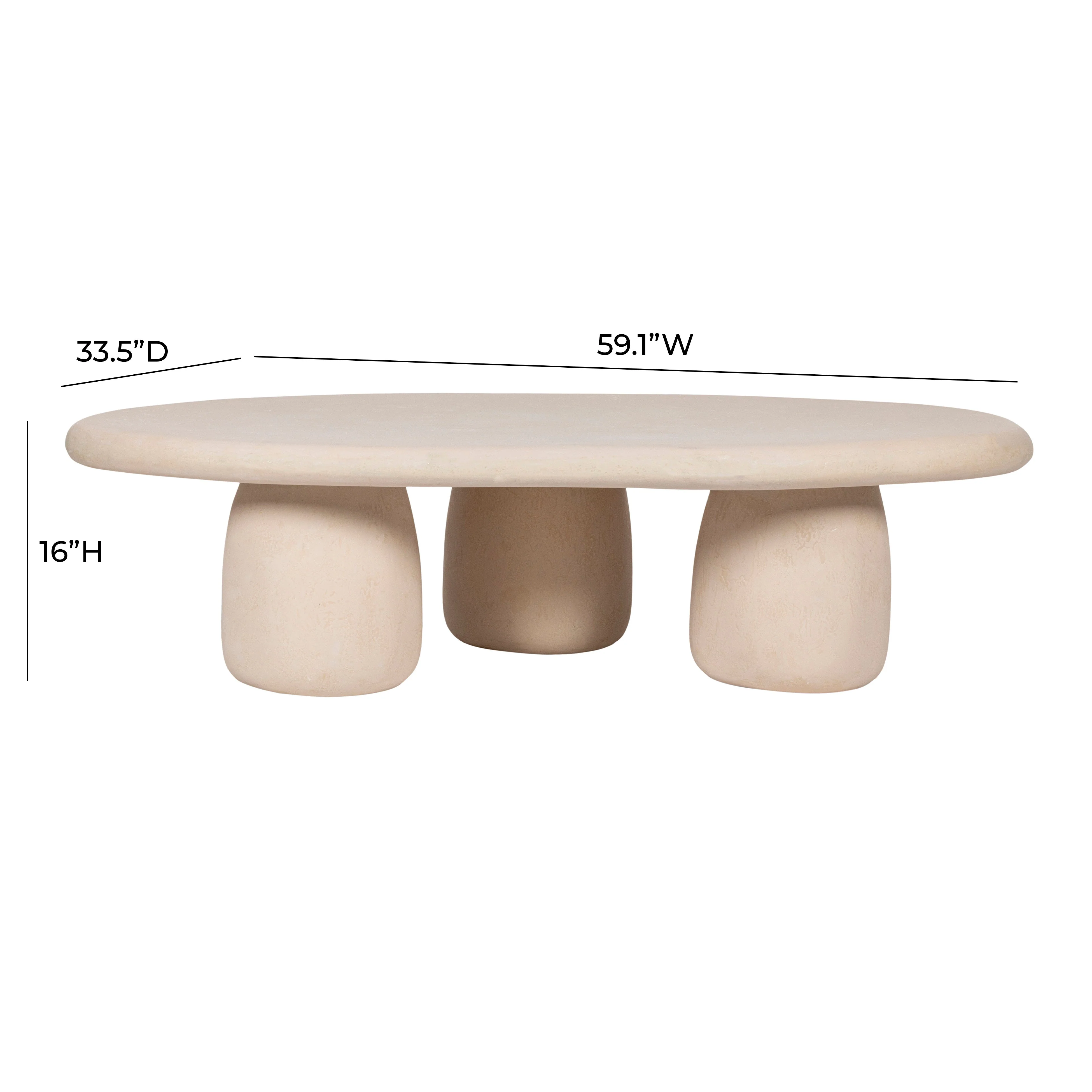 Rahul Cream Coffee Table - Image 7