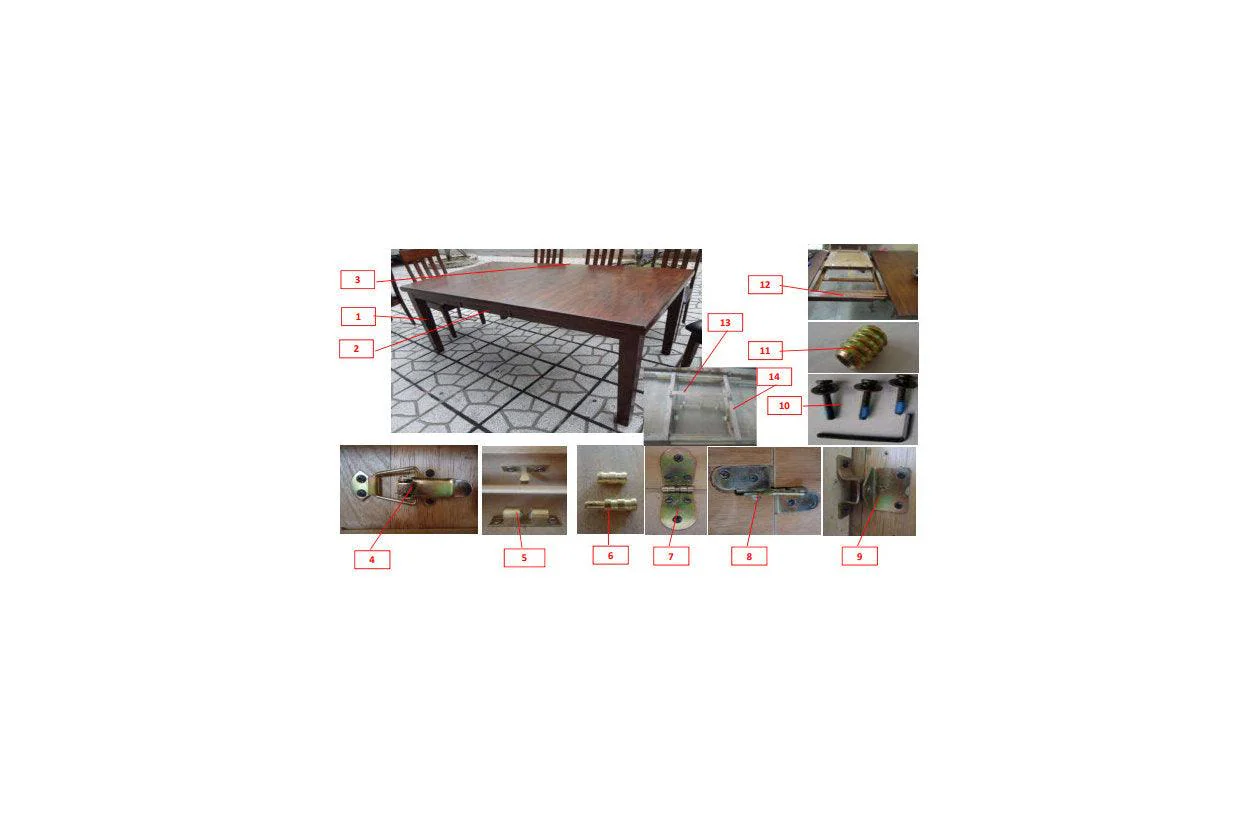 Ralene Medium Brown Dining Extension Table - Image 7