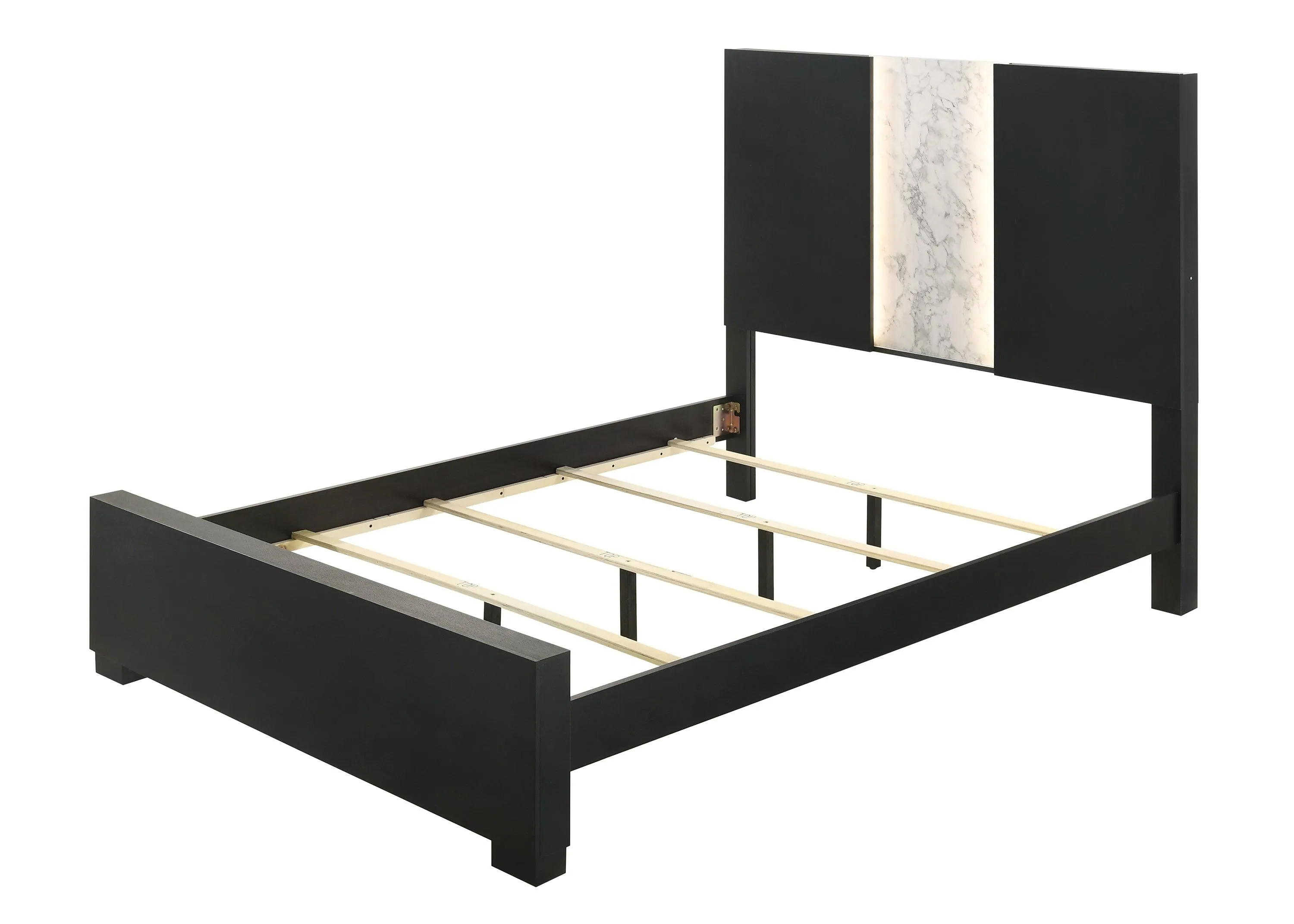 Rangley Black LED Panel Bedroom Set - Image 12