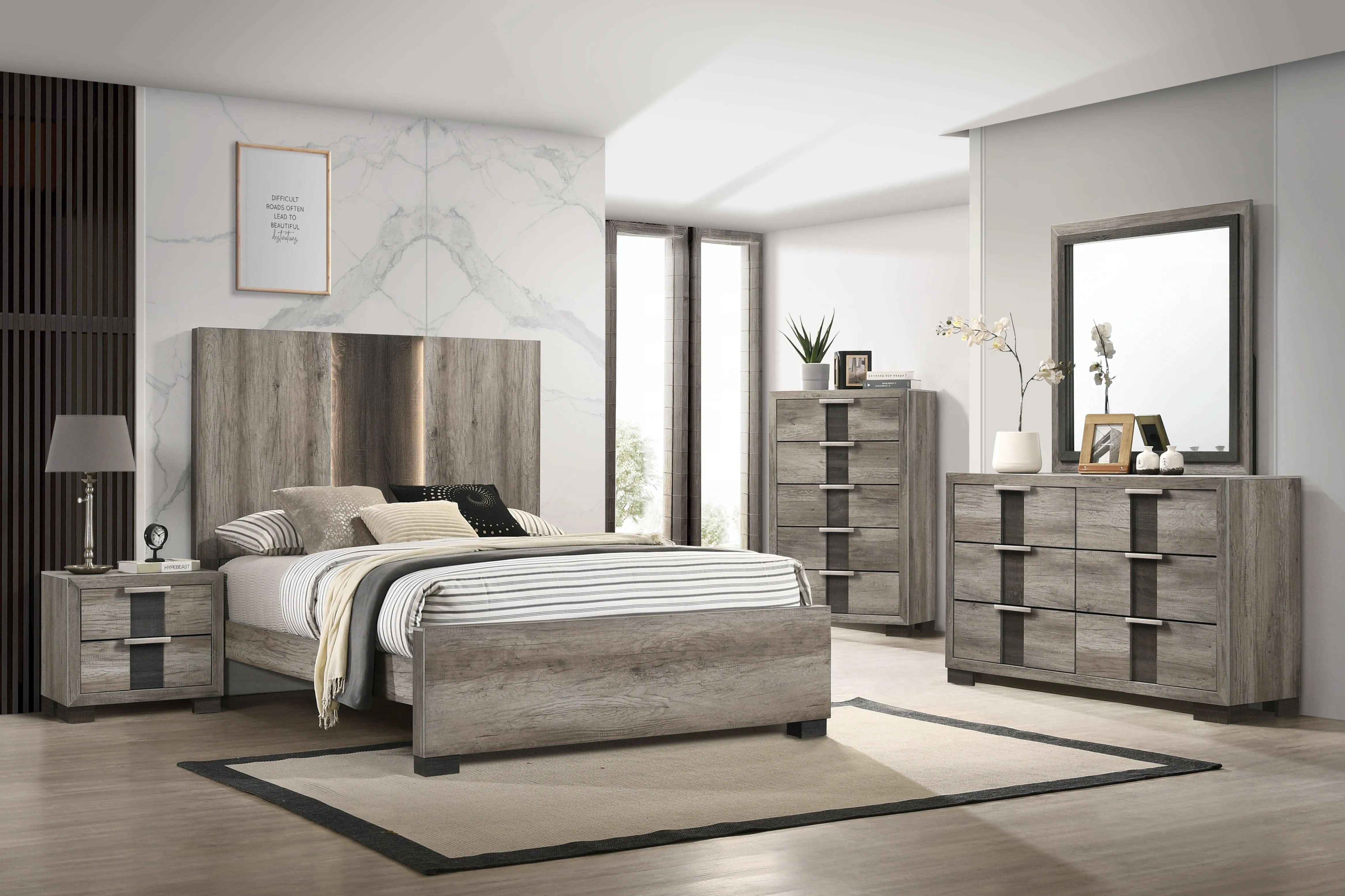 Rangley Brown Dresser - Image 4