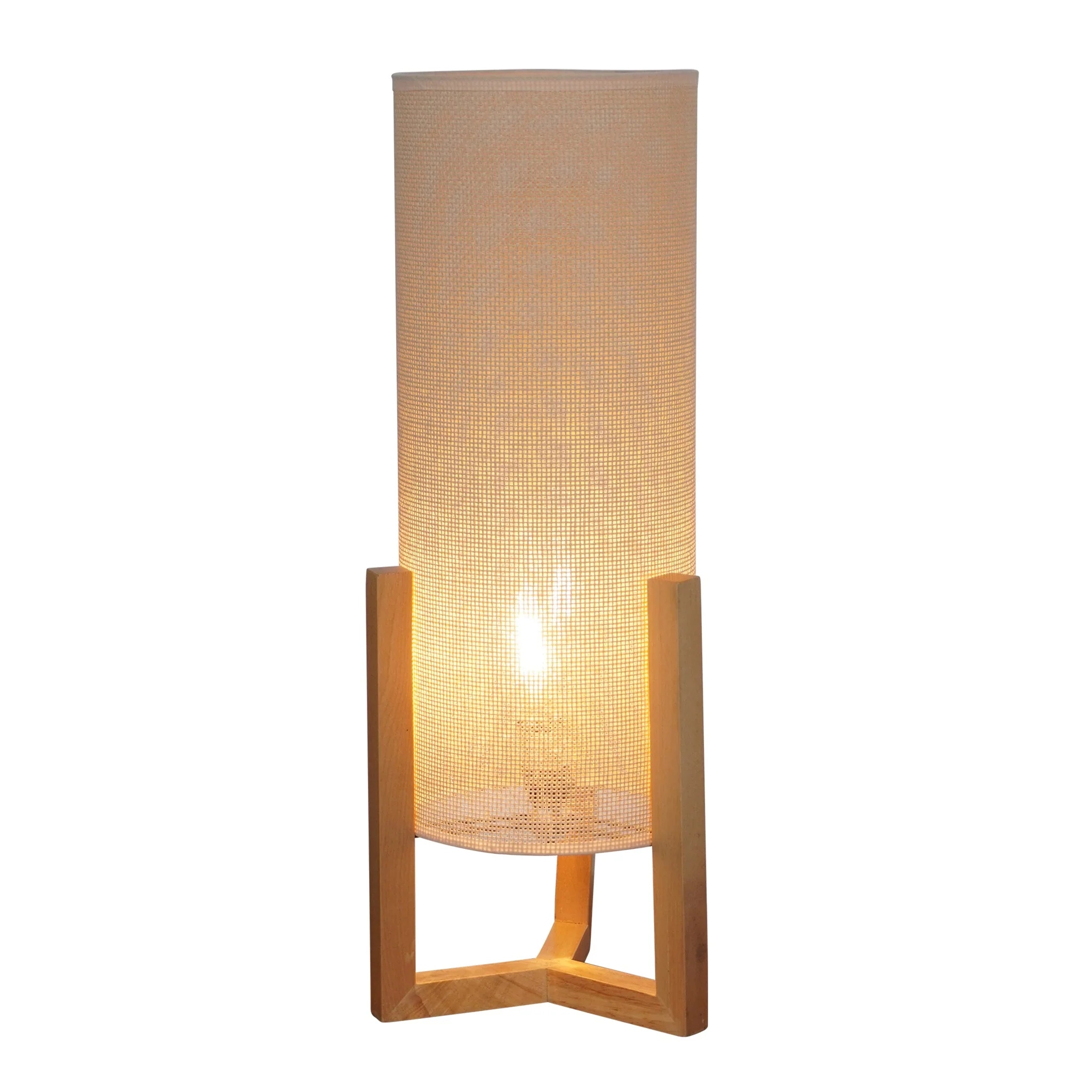 Rayna Table Lamp Oak and Natural - Image 5