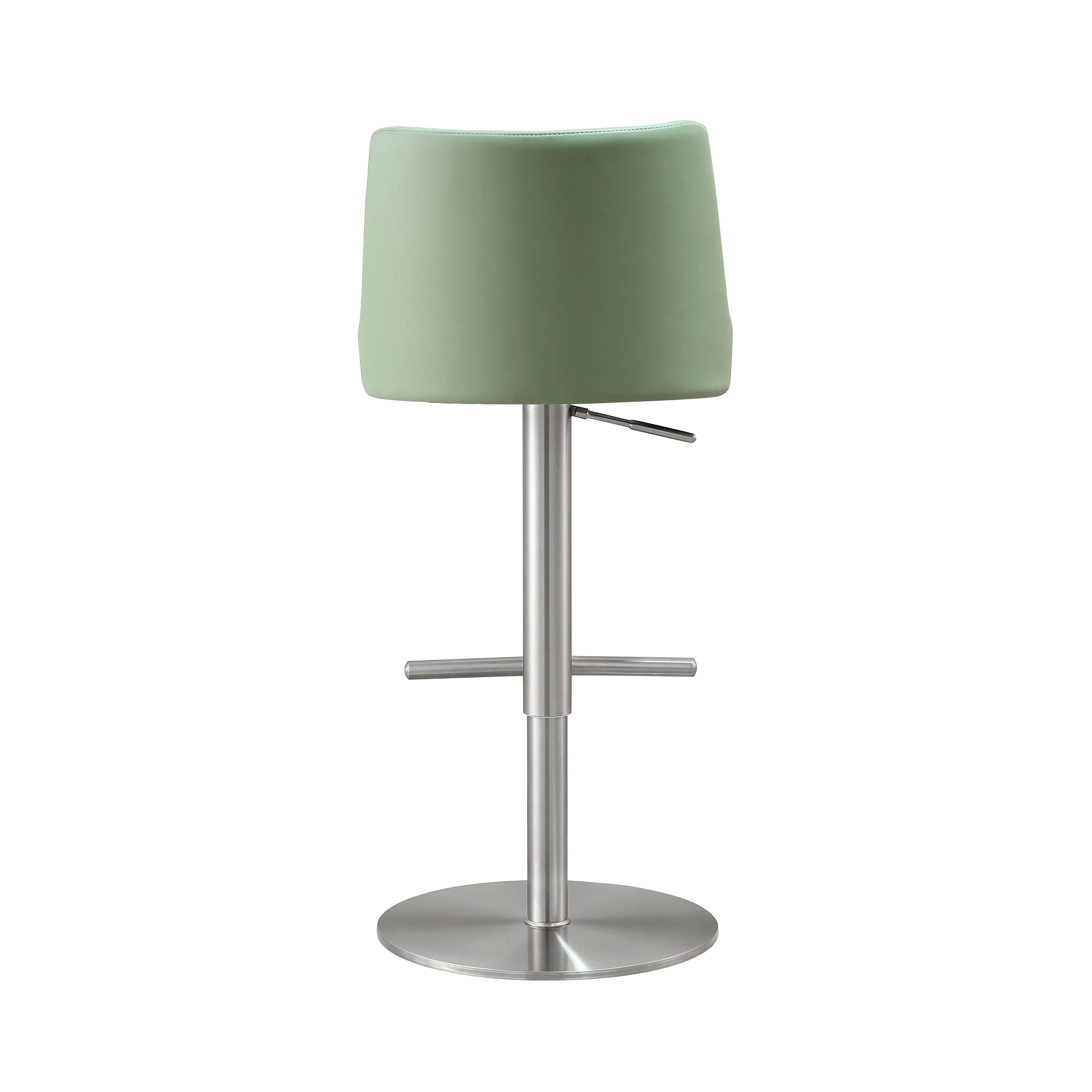 Reagan Performance Vegan Leather Adjustable Stool - Image 4