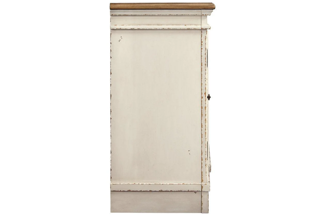 Realyn Chipped White 74" TV Stand - Image 4