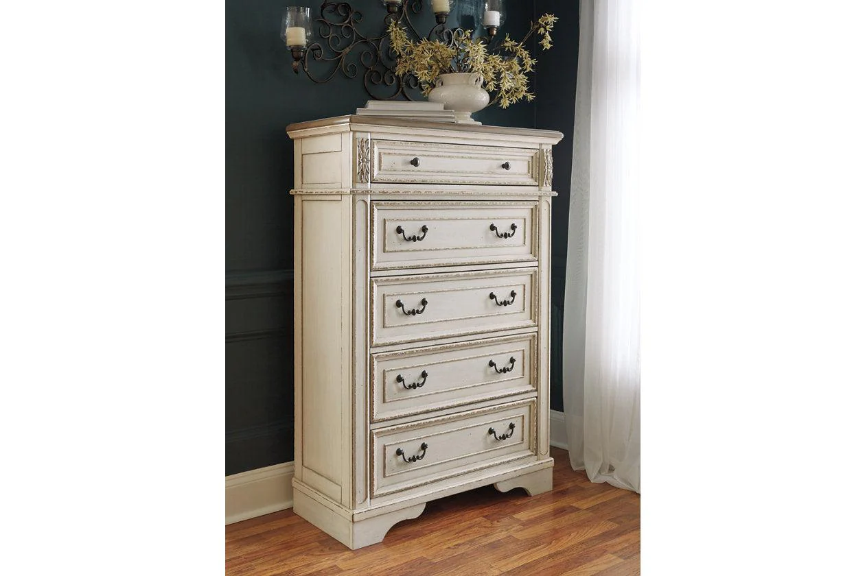 Realyn Two-tone Chest of Drawers - Image 5