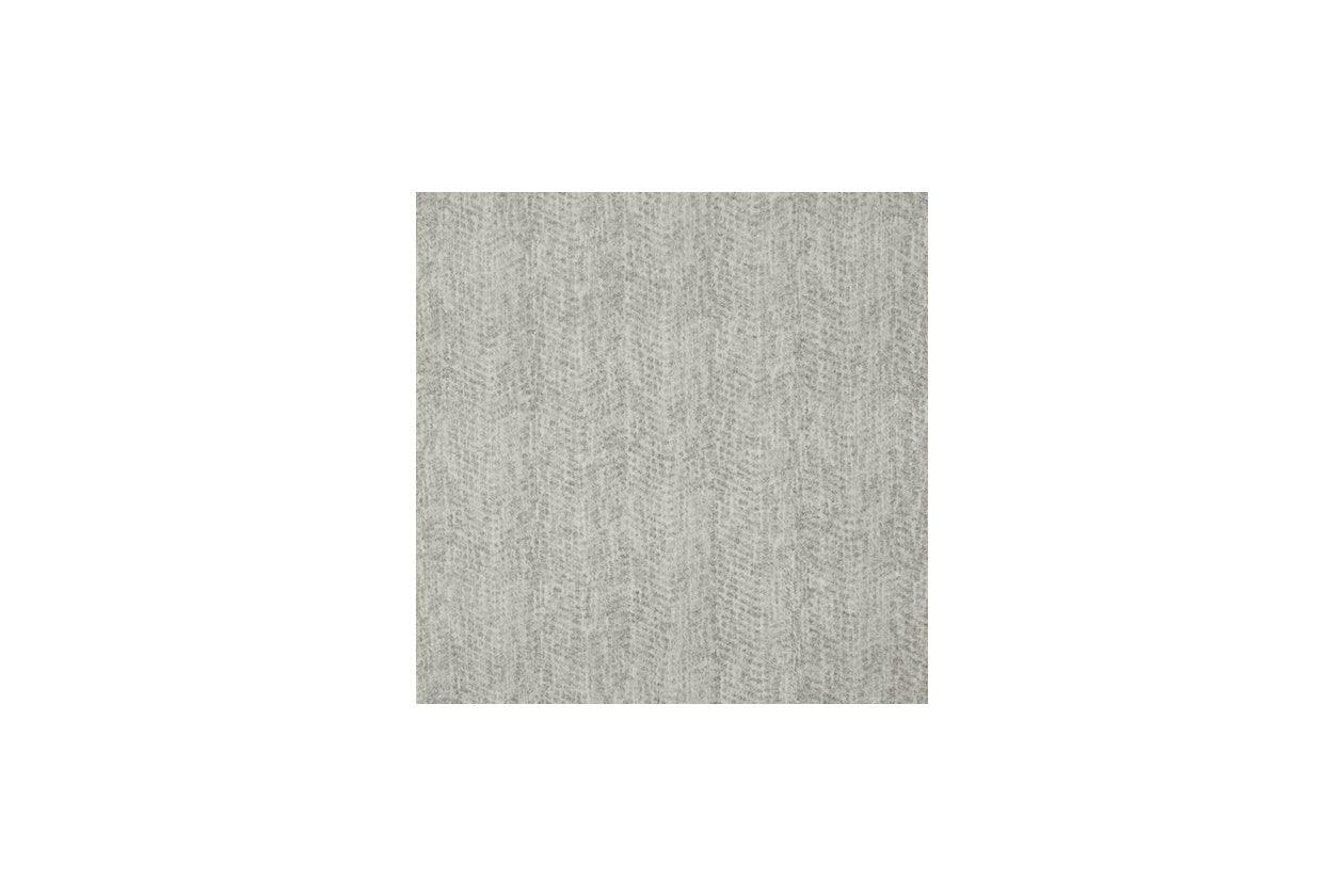 Regent Park Pewter 2-Piece Sectional Loveseat - Image 2