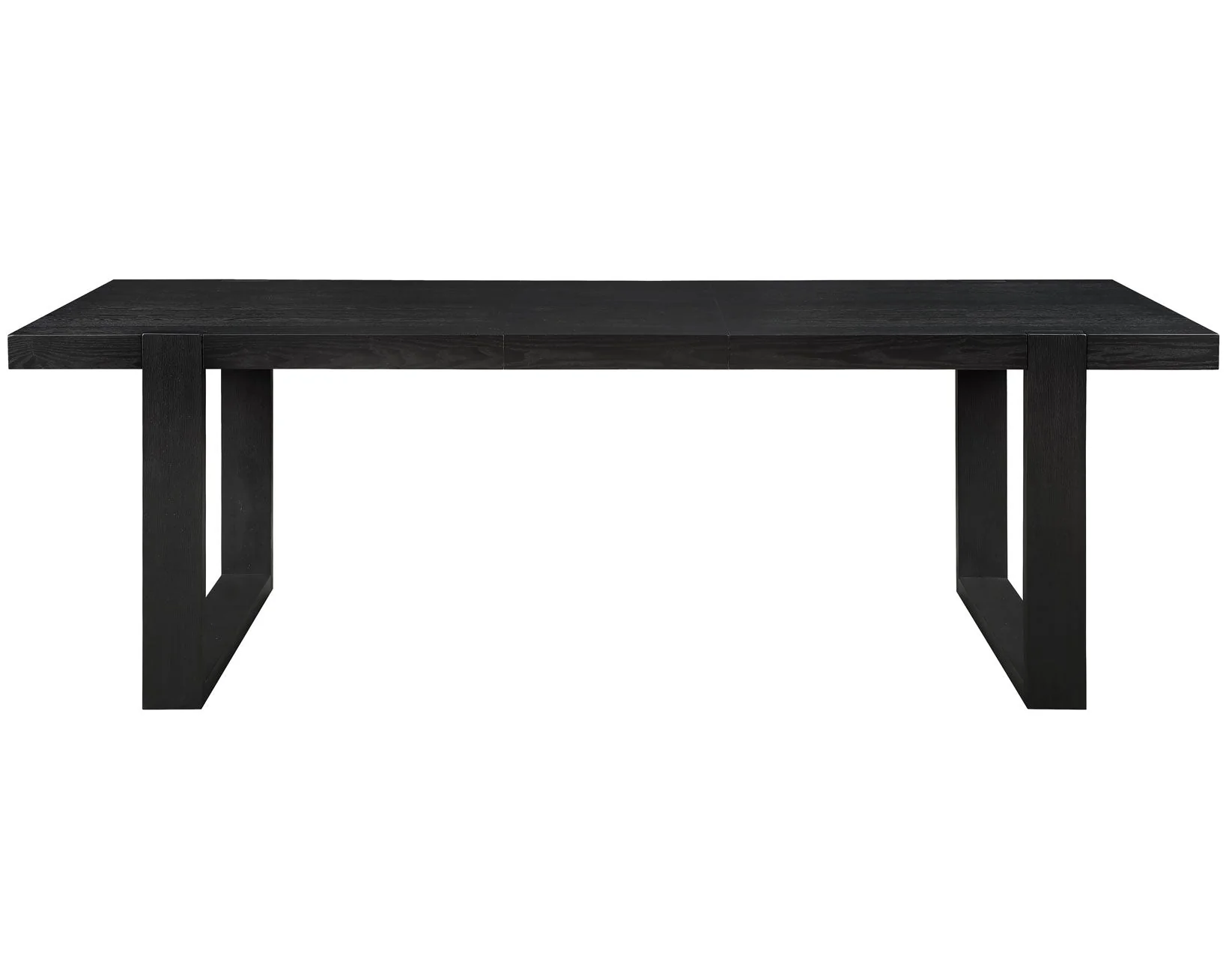 Reid 77-95″ Dining Table with 18″ Leaf, Black Finish - Image 6