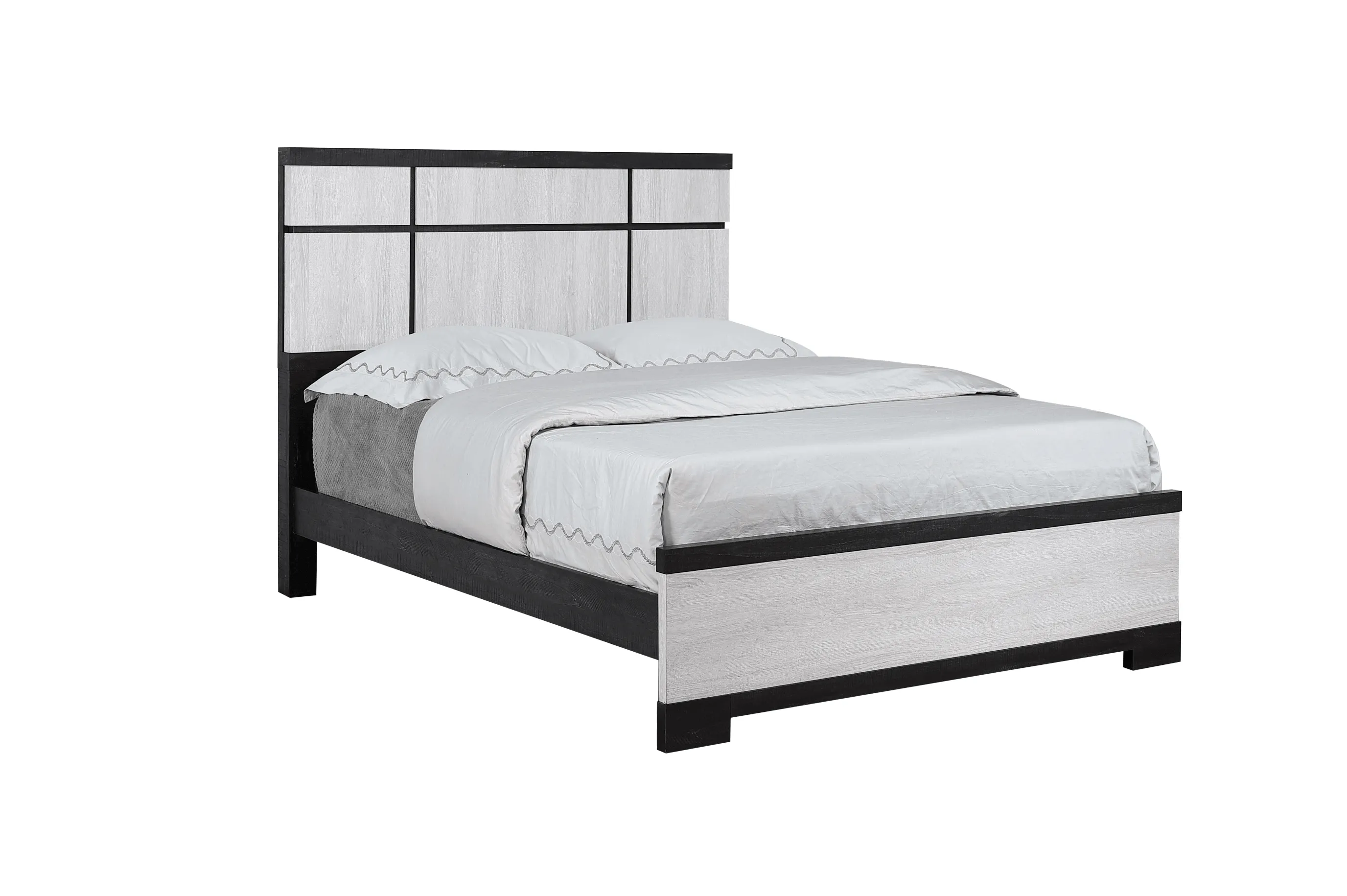 Remington Black and White Panel Bedroom Set - Image 2