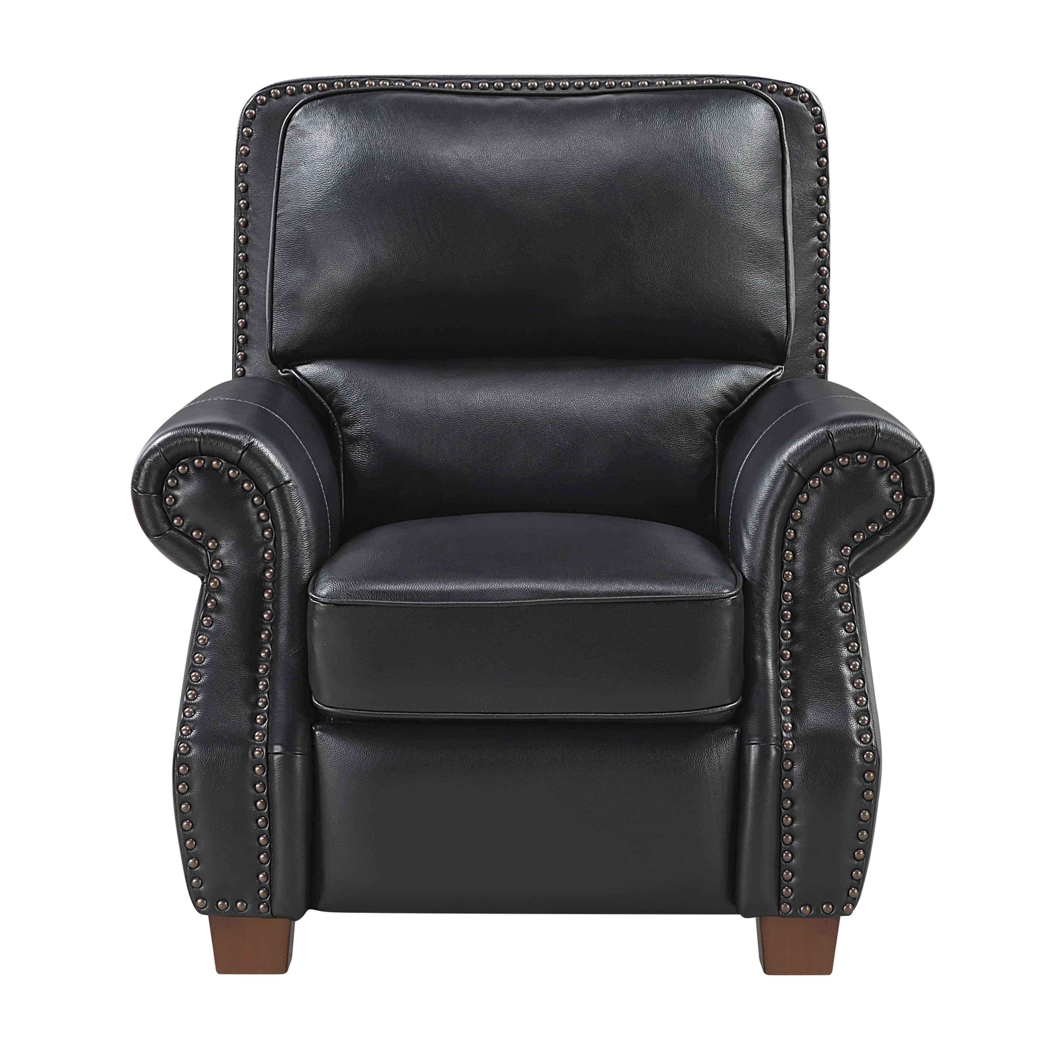 Remington Black Leather Living Room Set - Image 9
