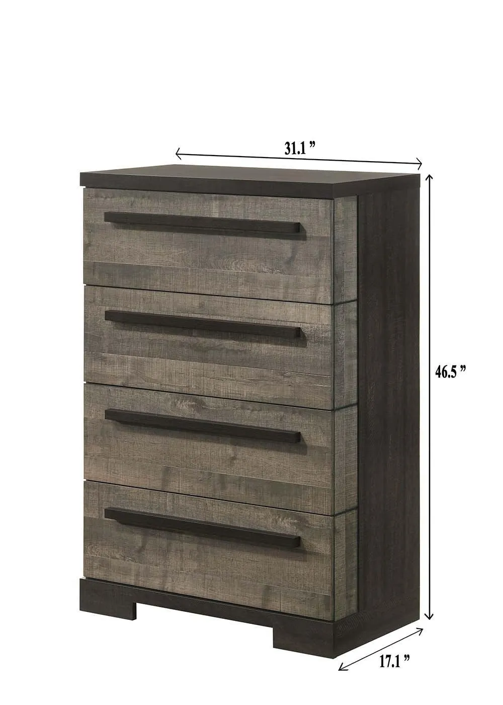 Remington Brown and Gray Panel Bedroom Set - Image 11