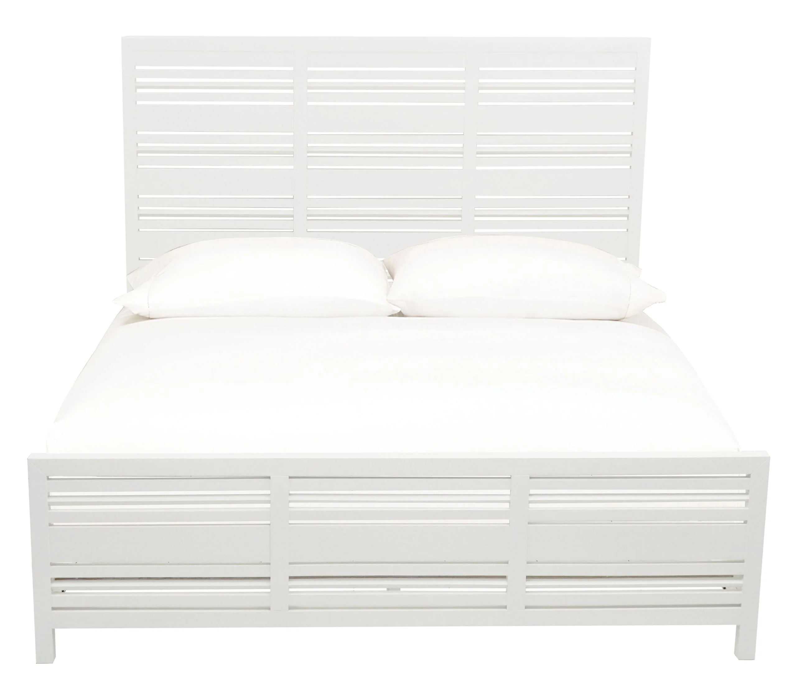 Retreat Slatted Platform Bed in Snowfall - Image 2