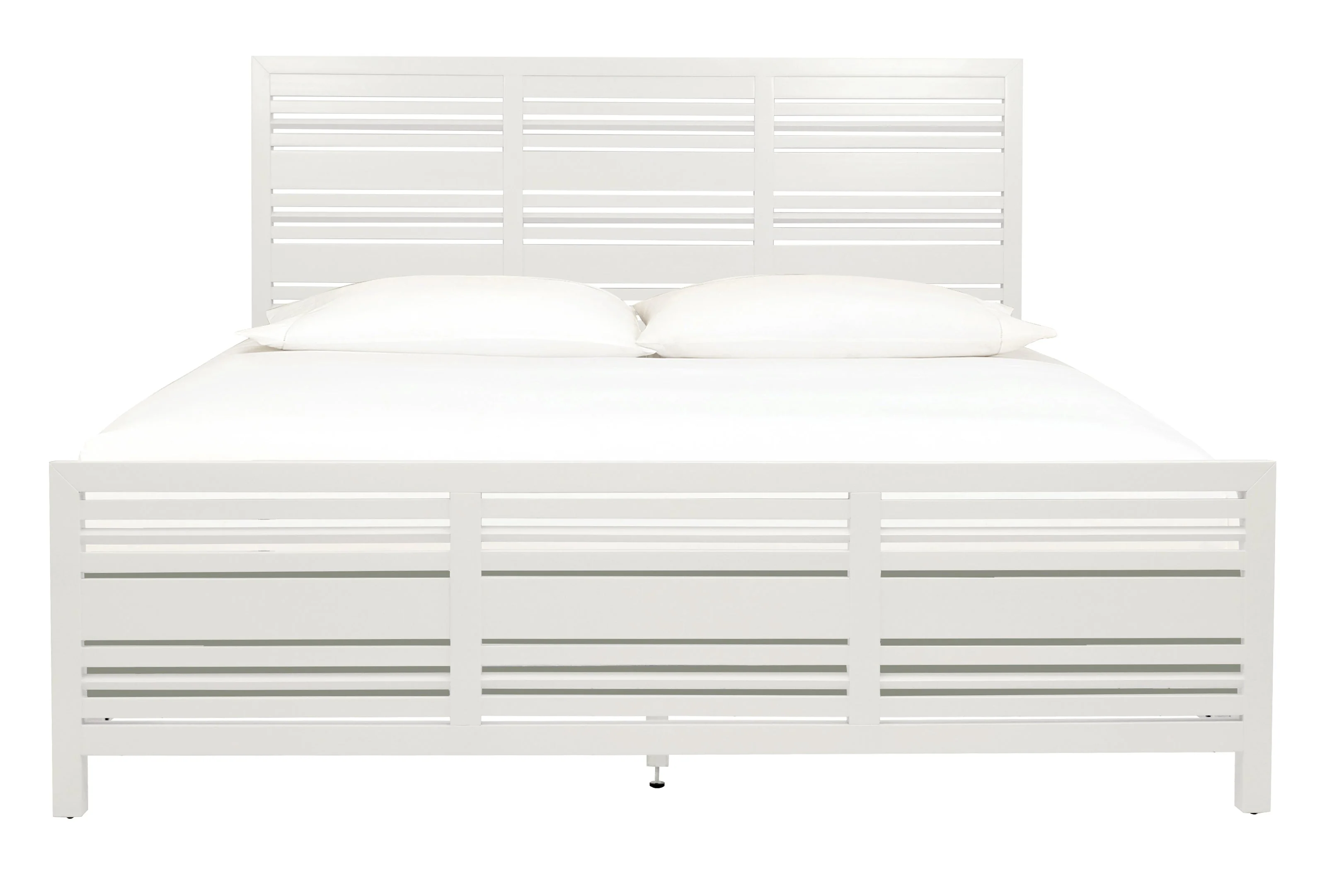Retreat Slatted Platform Bed in Snowfall - Image 5