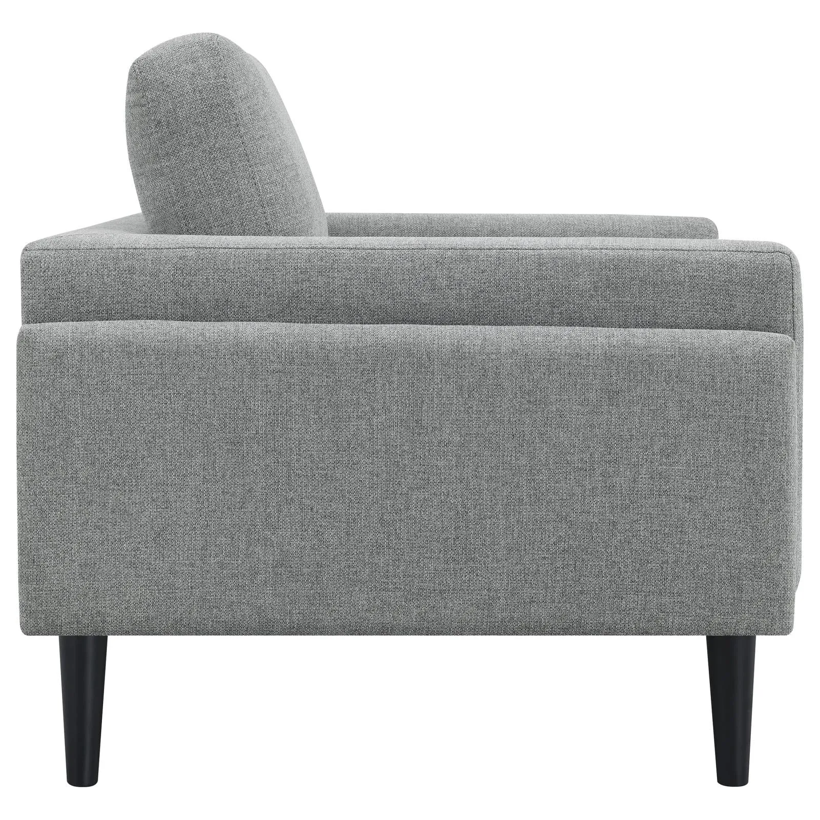 Rilynn Gray Upholstered Track Arms Living Room Set - Image 11