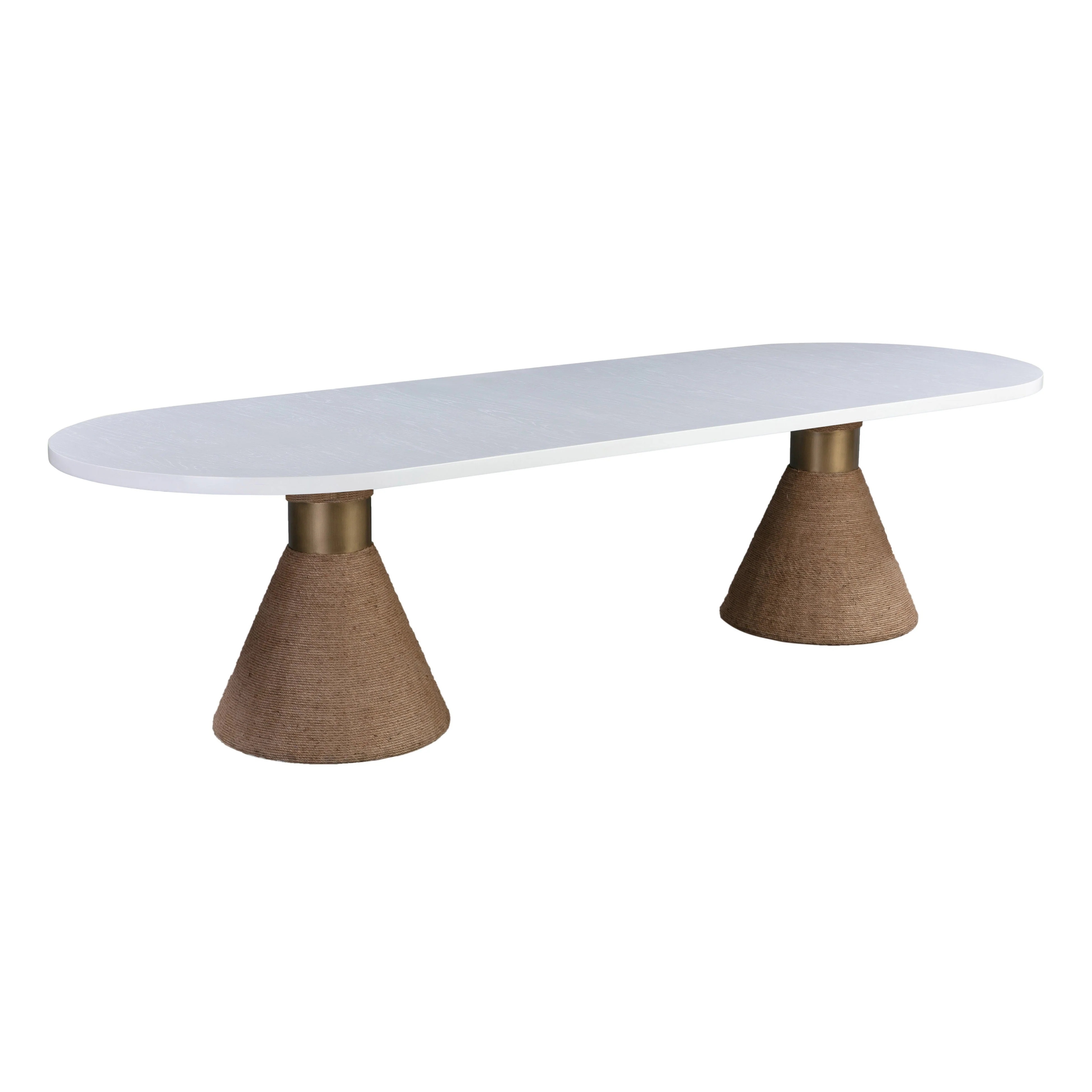 Rishi Rope 120" Oval Dining Table - Image 10