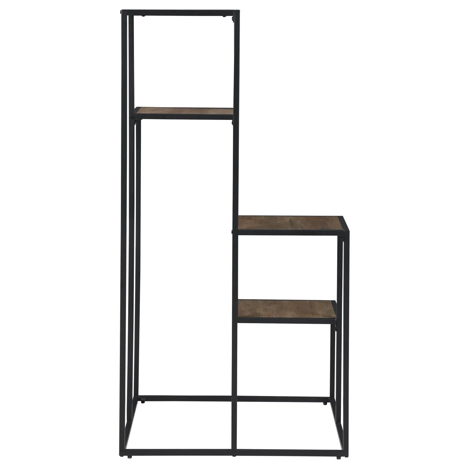 Rito Rustic Brown/Black 4-Tier Display Shelf - Image 5
