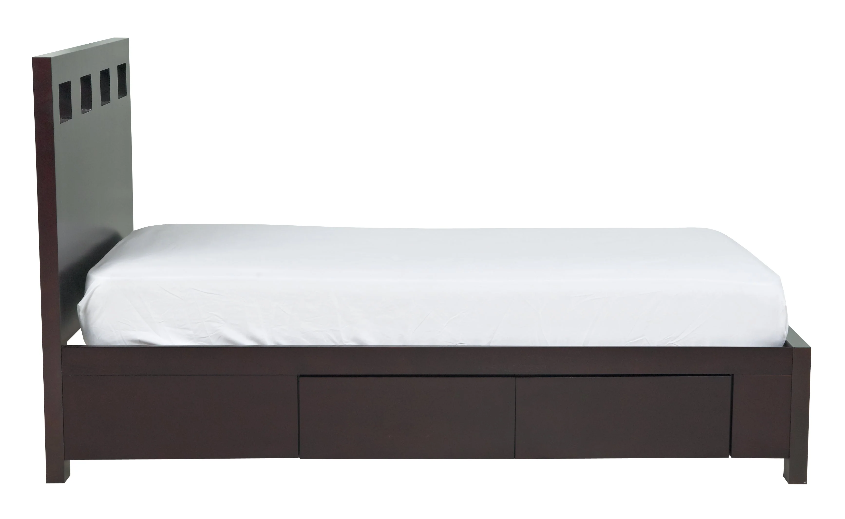 Riva Wood California King Storage Bed in Espresso - Image 9