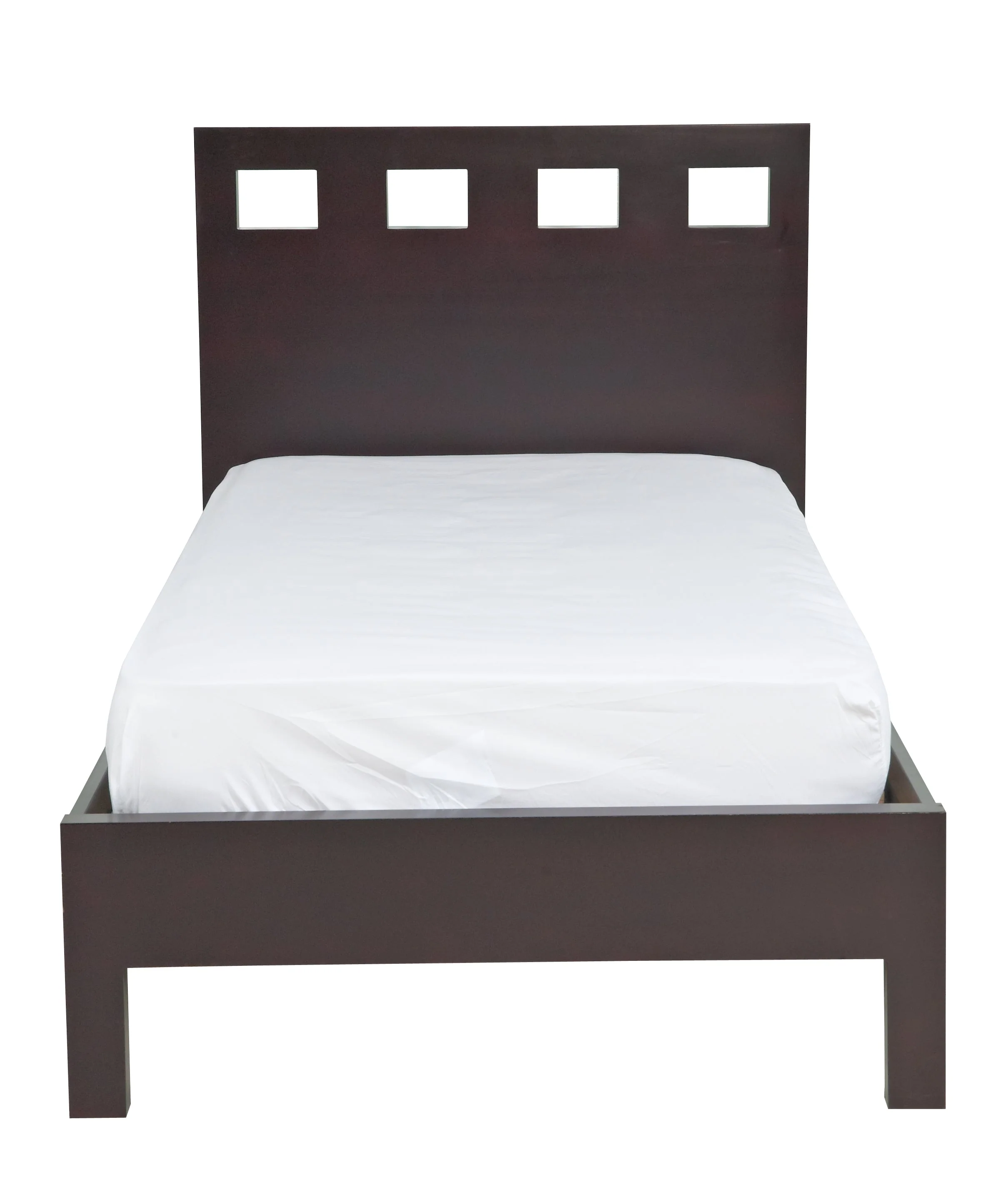 Riva Wood Full Platform Bed in Espresso - Image 7
