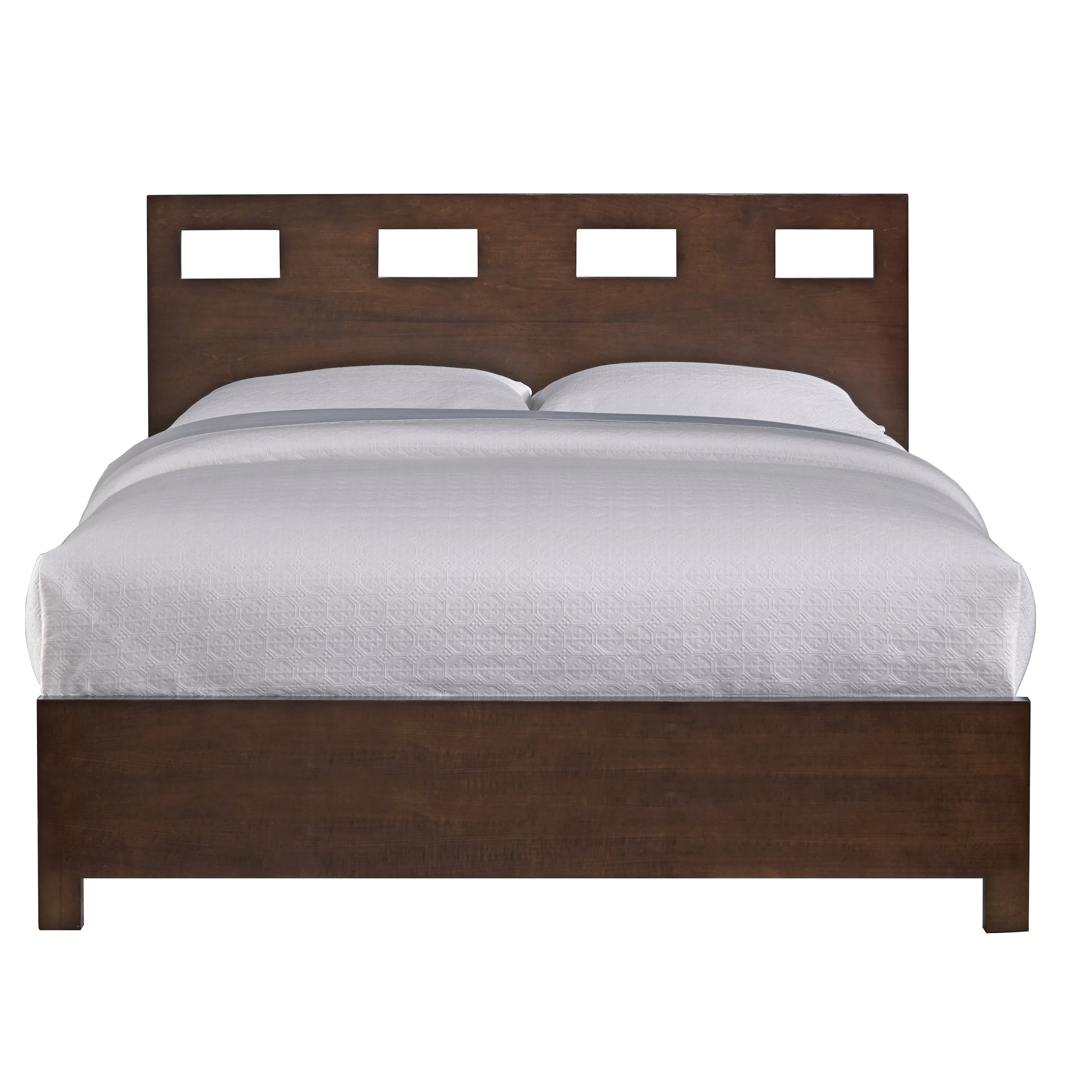 Riva Wood Full Storage Bed in Chocolate Brown - Image 4