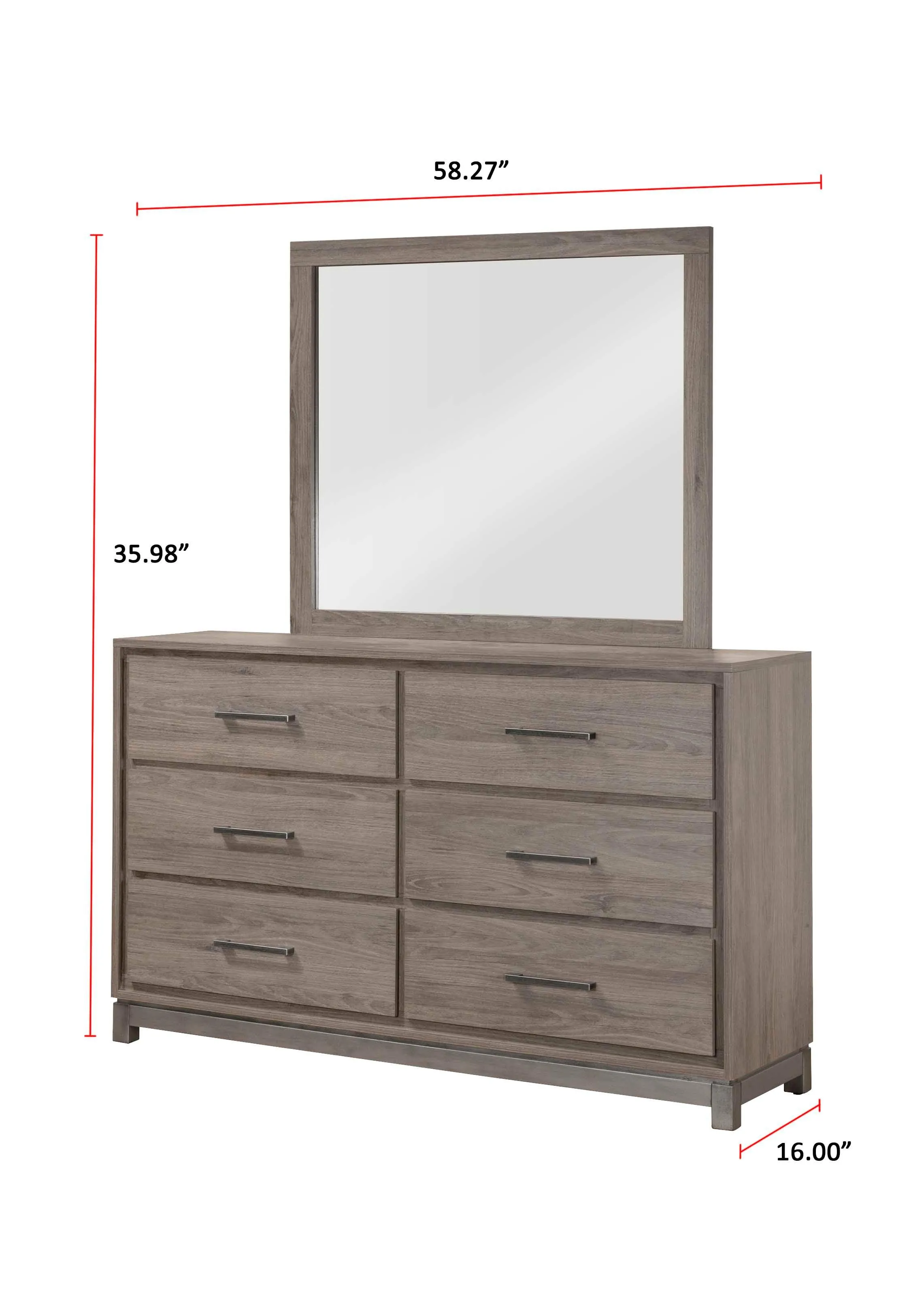 River Brown Panel Bedroom Set - Image 11