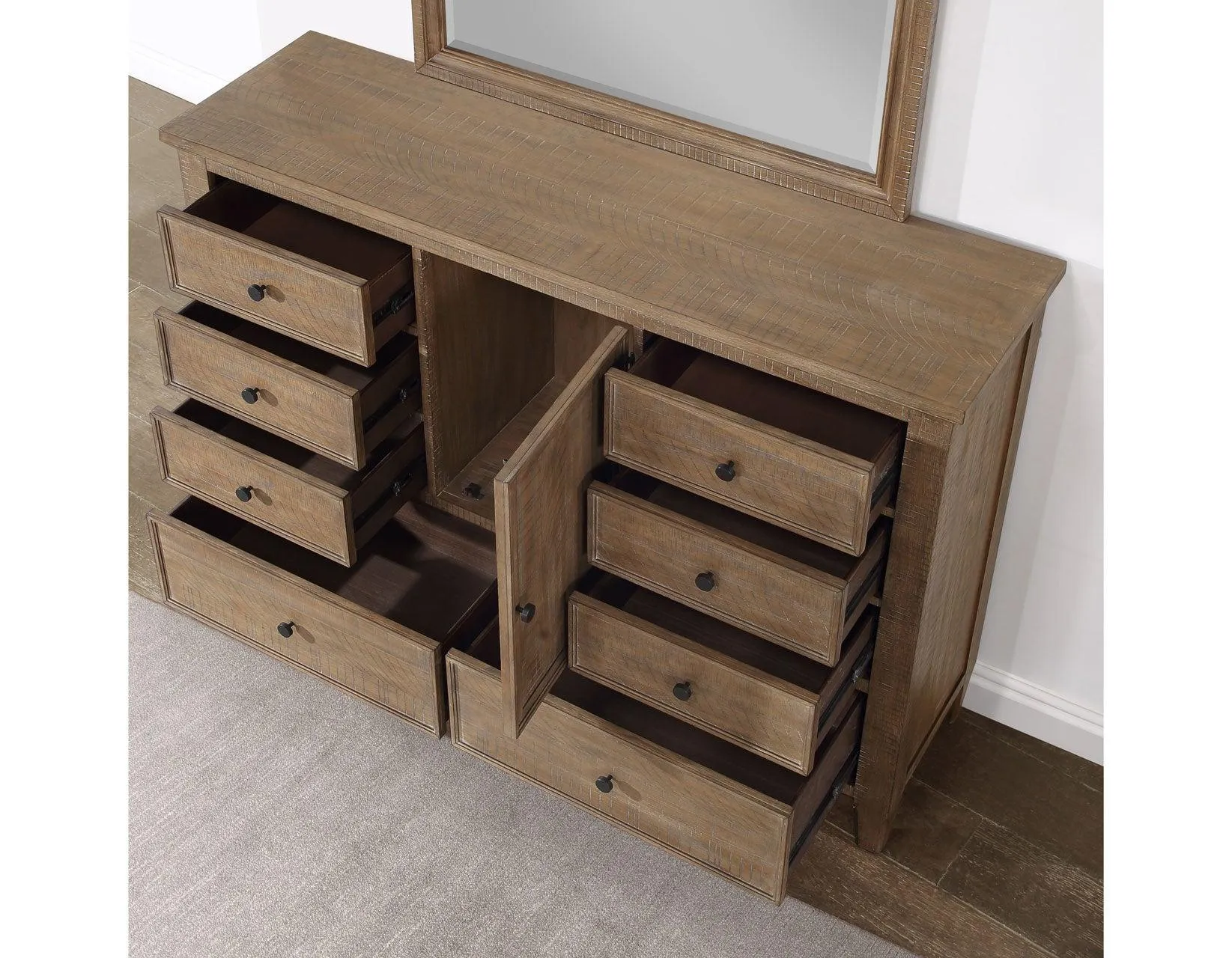Riverdale Dresser and Mirror - Image 10