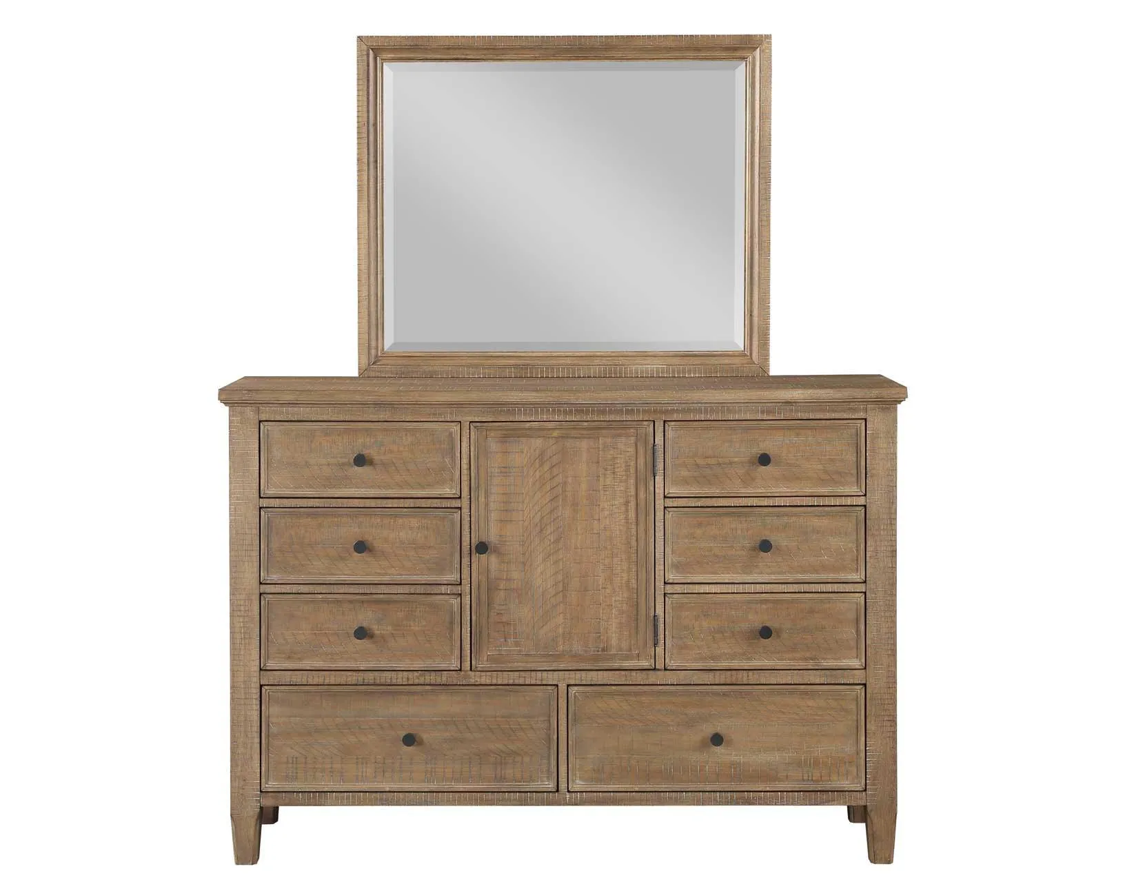 Riverdale Driftwood 4-Piece Queen Storage Platform Bedroom Set - Image 14