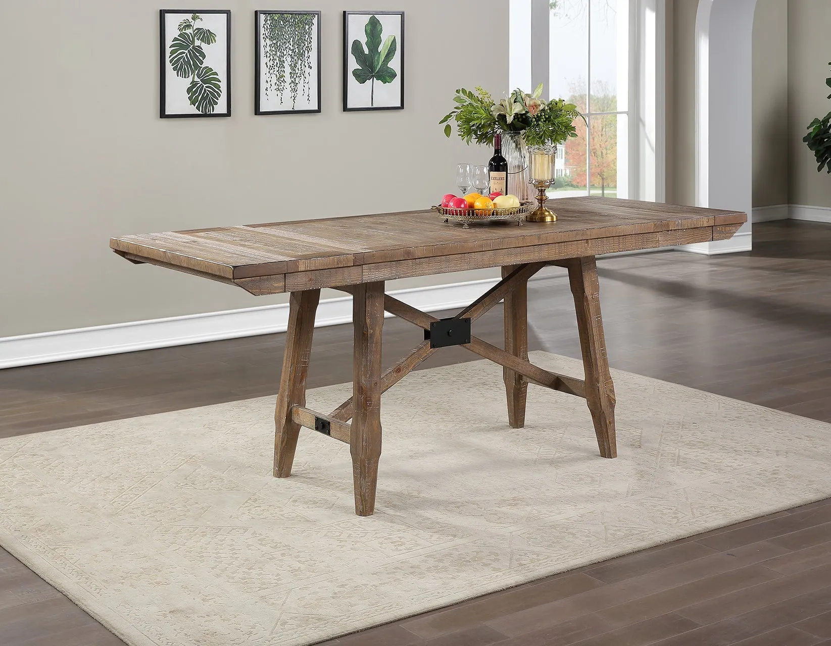 Riverdale Driftwood Counter Height Dining Set - Image 4