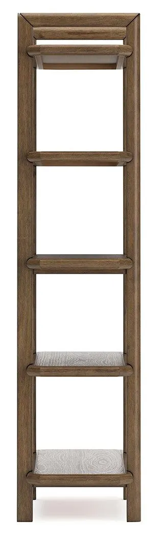 Roanhowe Brown 71" Bookcase - Image 6
