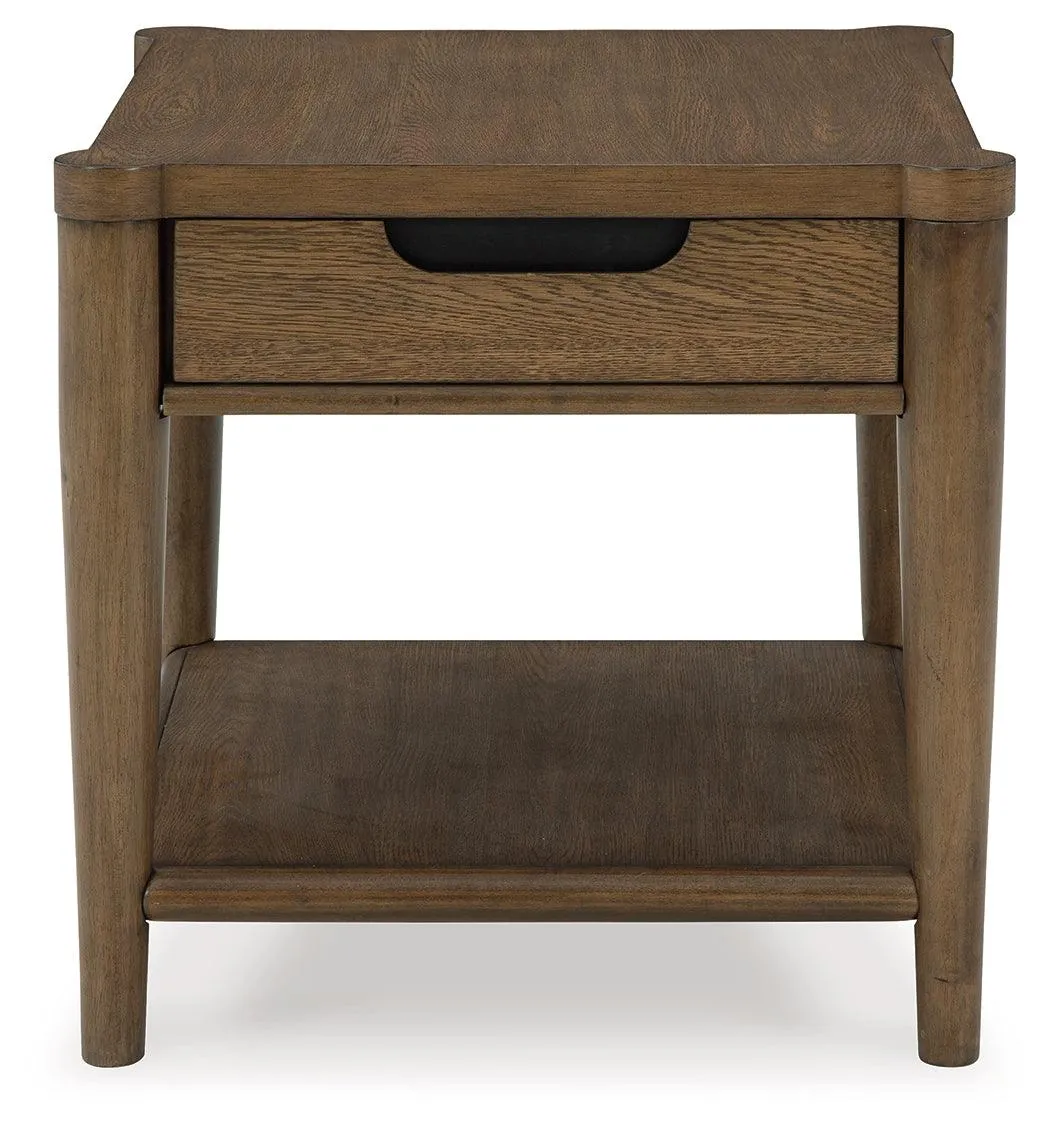 Roanhowe Brown End Table - Image 3