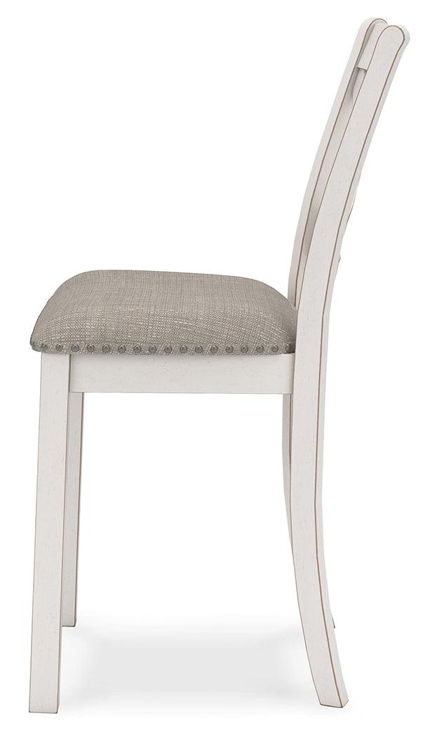 Robbinsdale Antique White Counter Height Barstool, Set of 2 - Image 6