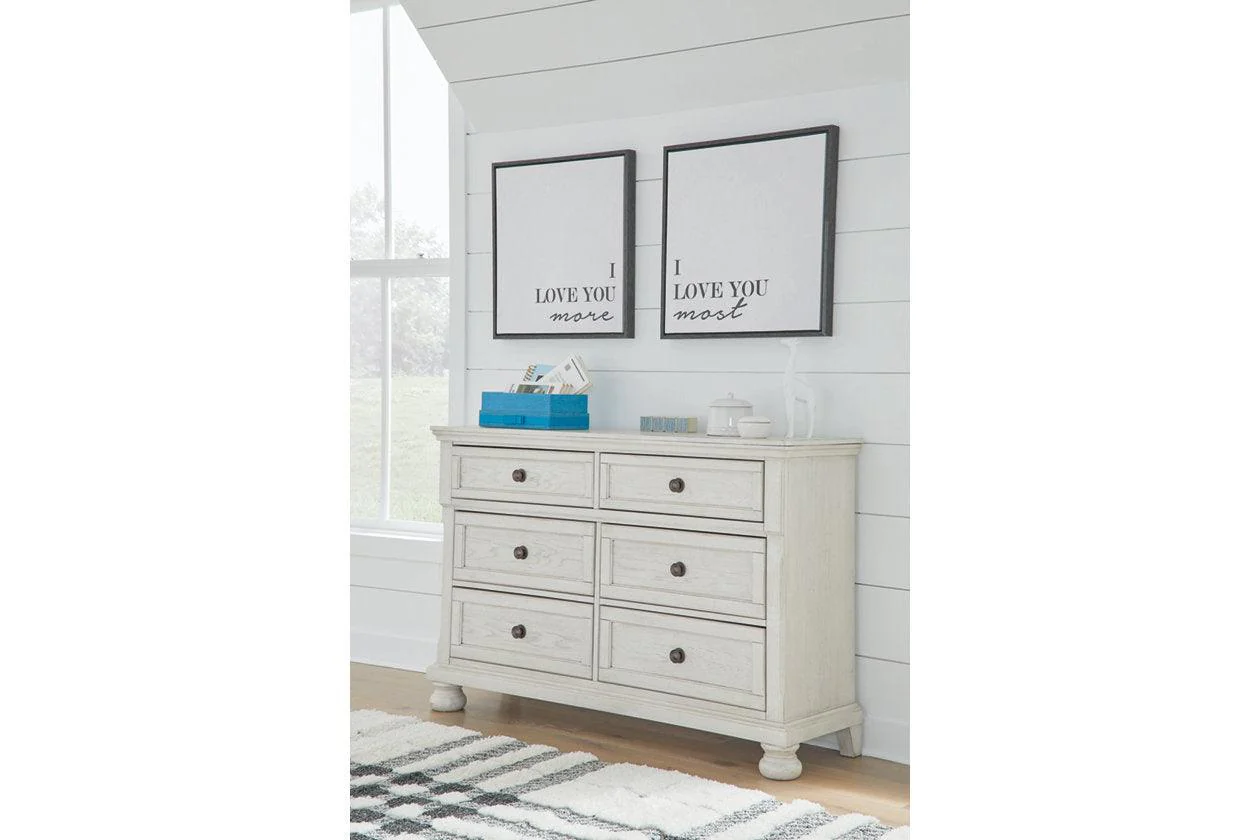 Robbinsdale Antique White Dresser - Image 2