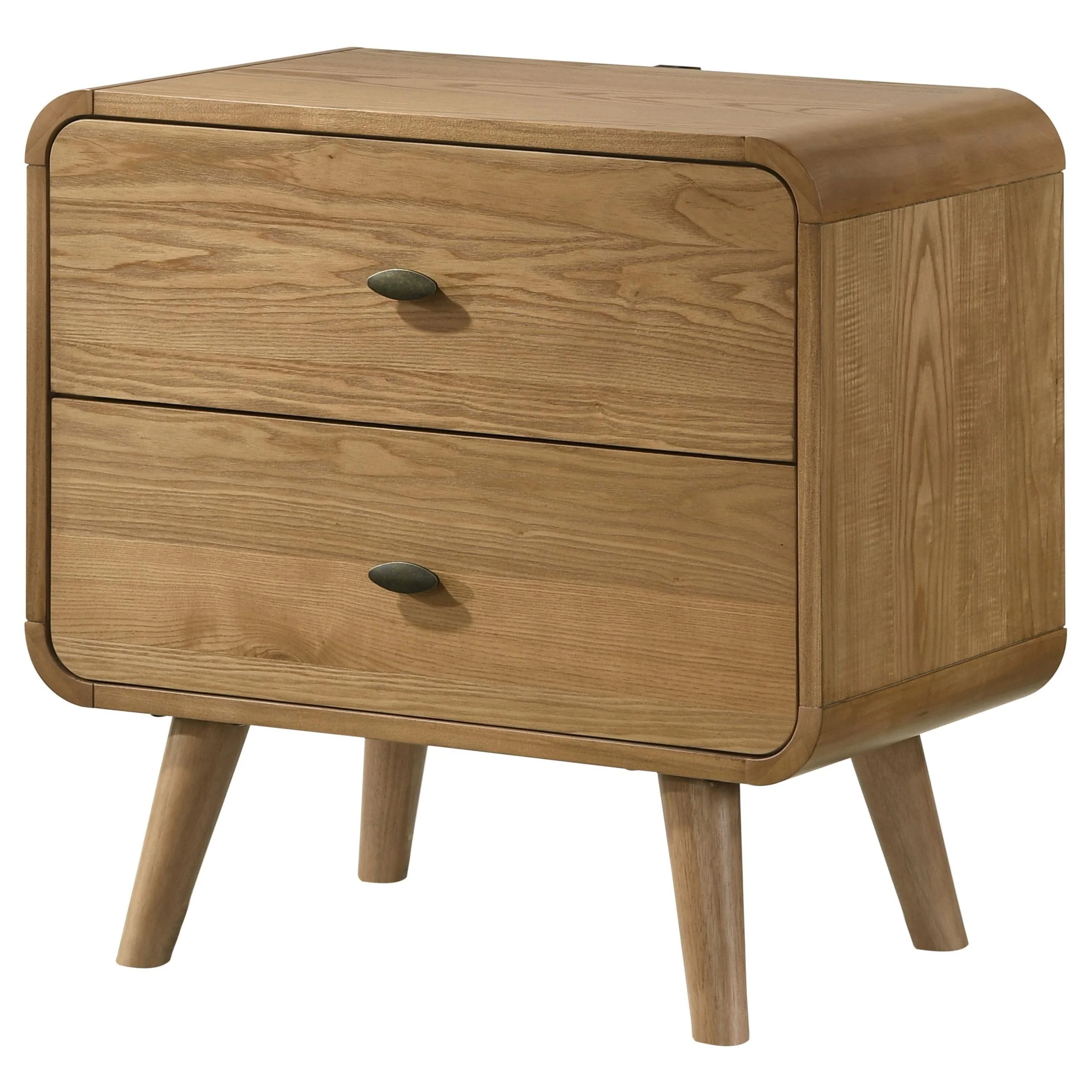 Robyn Light Ash 2-Drawer Nightstand - Image 4