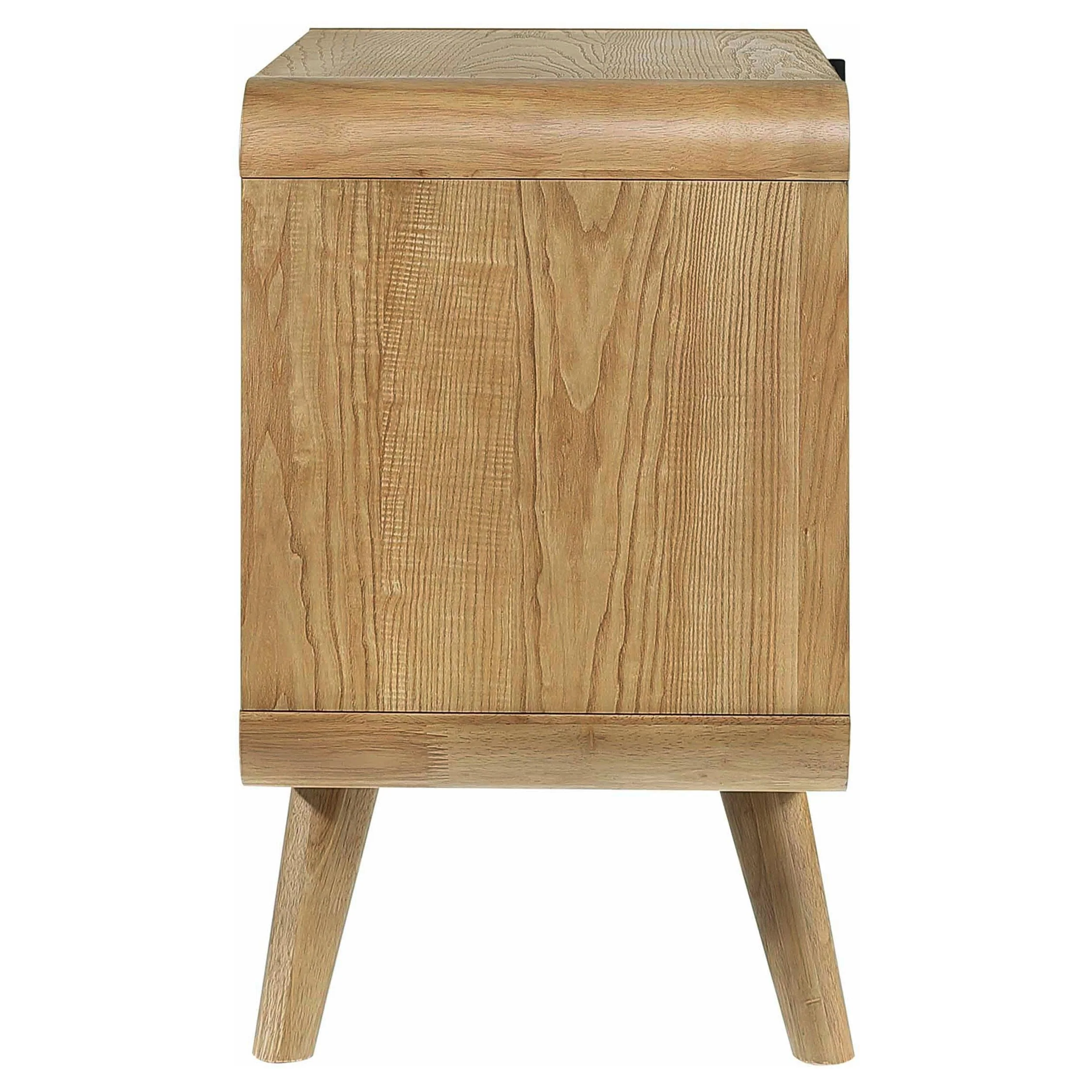 Robyn Light Ash 2-Drawer Nightstand - Image 9