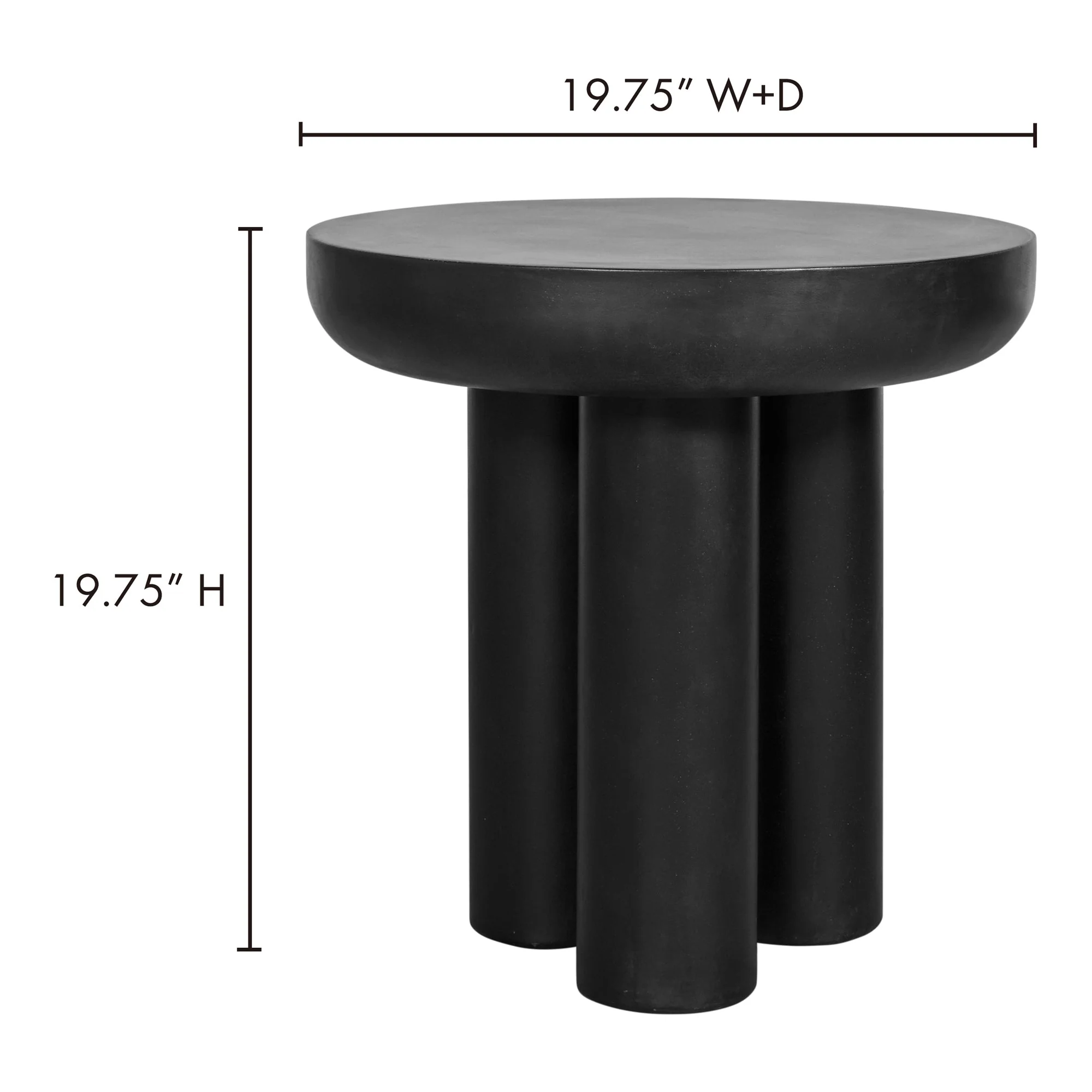 Rocca Side Table Black - Image 8