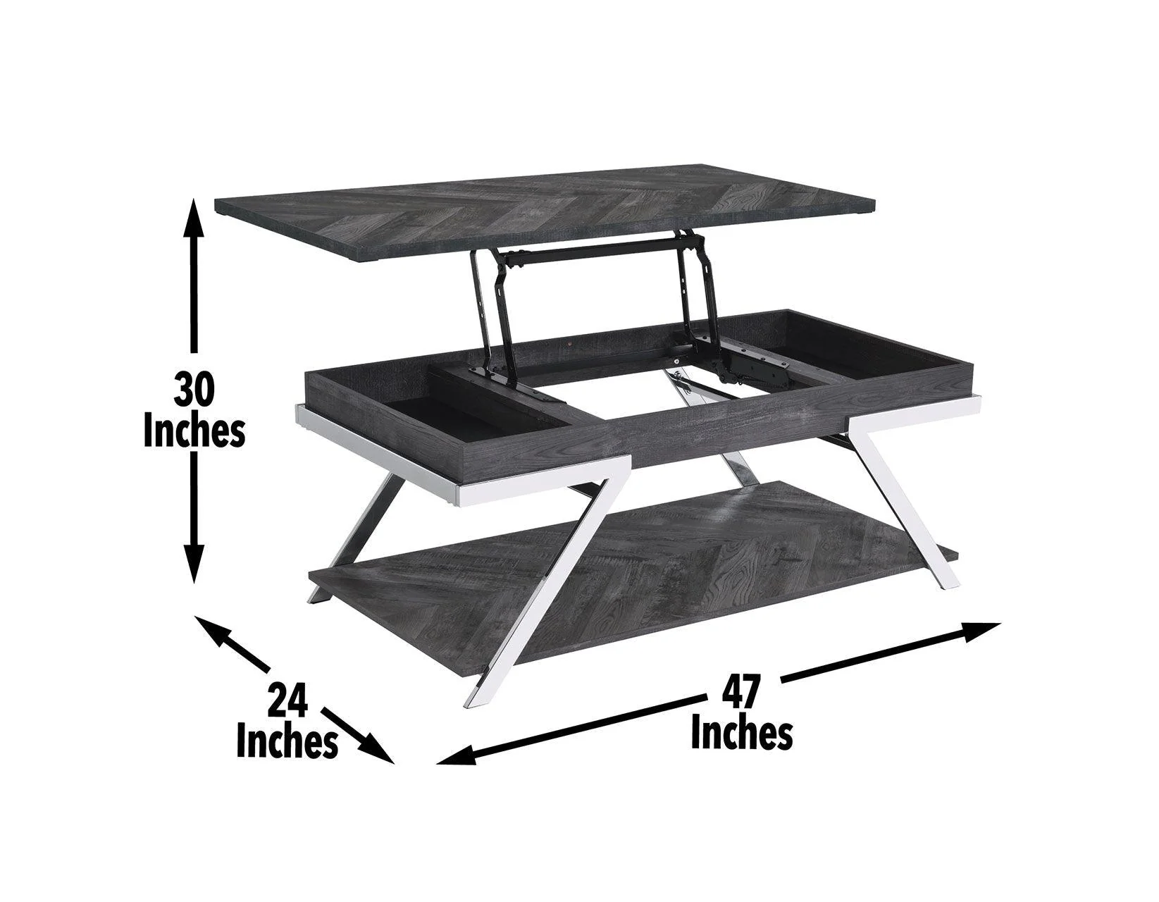Roma 3-Piece Cocktail Table Set (Cocktail & 2 End Tables) - Image 15