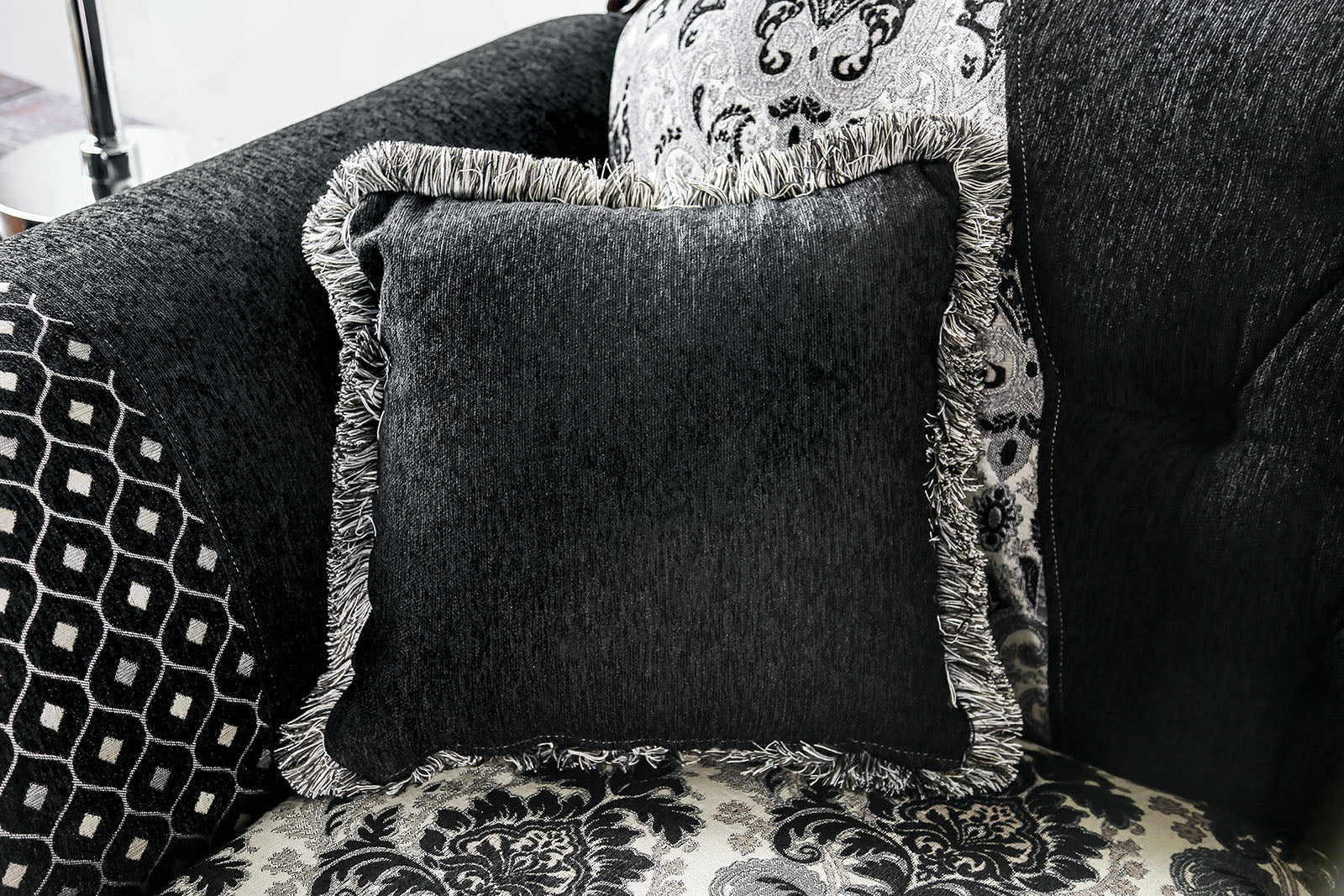 Ronja Black Sofa & Loveseat - Image 9
