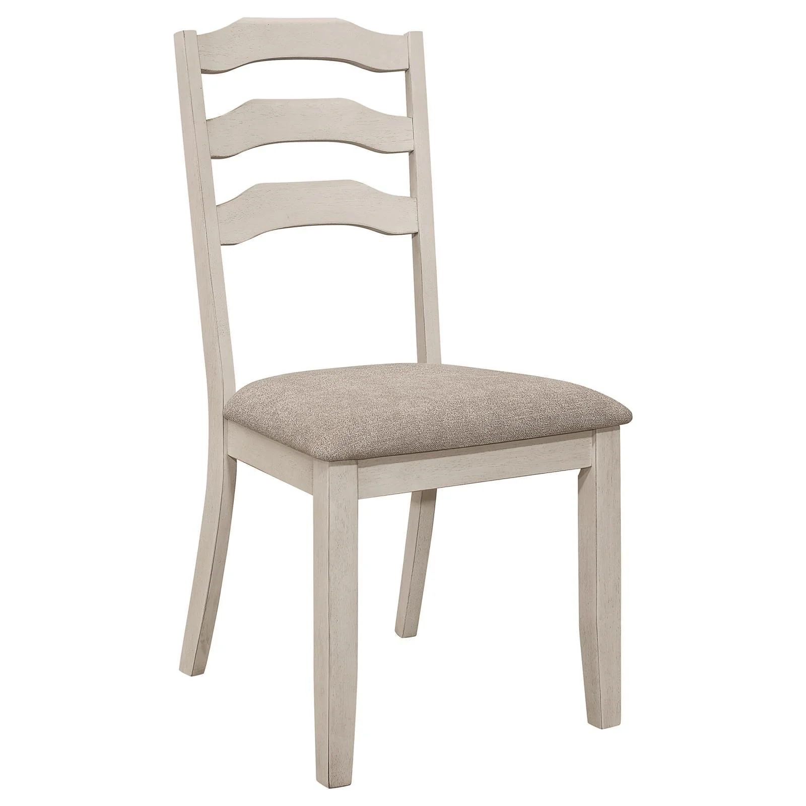 Ronnie Khaki/Rustic Cream 5-Piece Starburst Dining Set - Image 4
