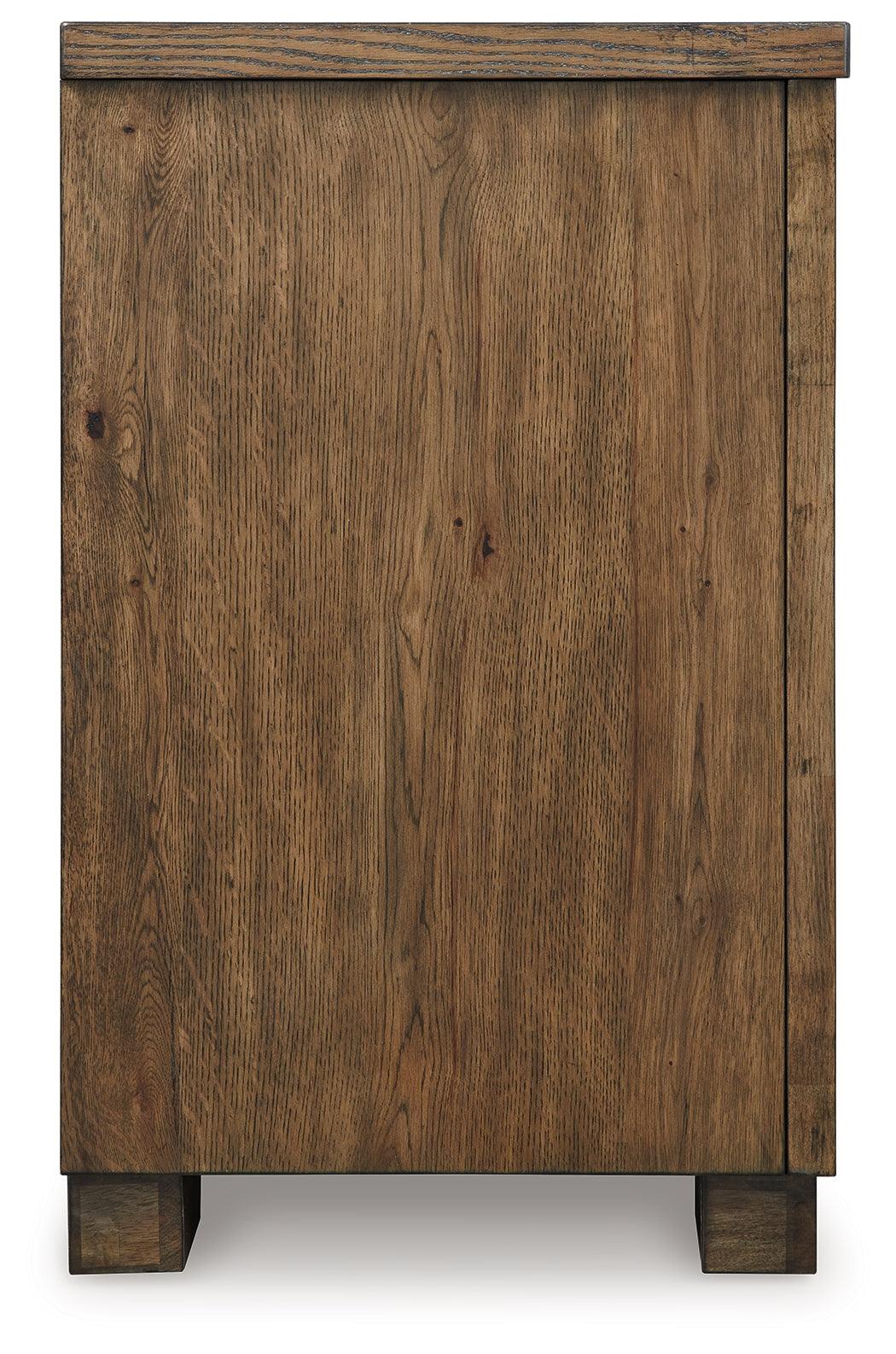 Rosswain Warm Brown 80" TV Stand - Image 4