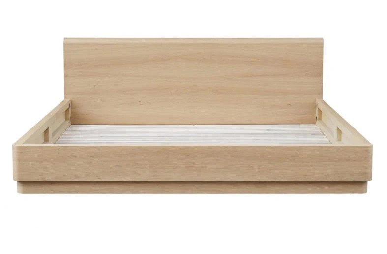 Round Off Bed Oak