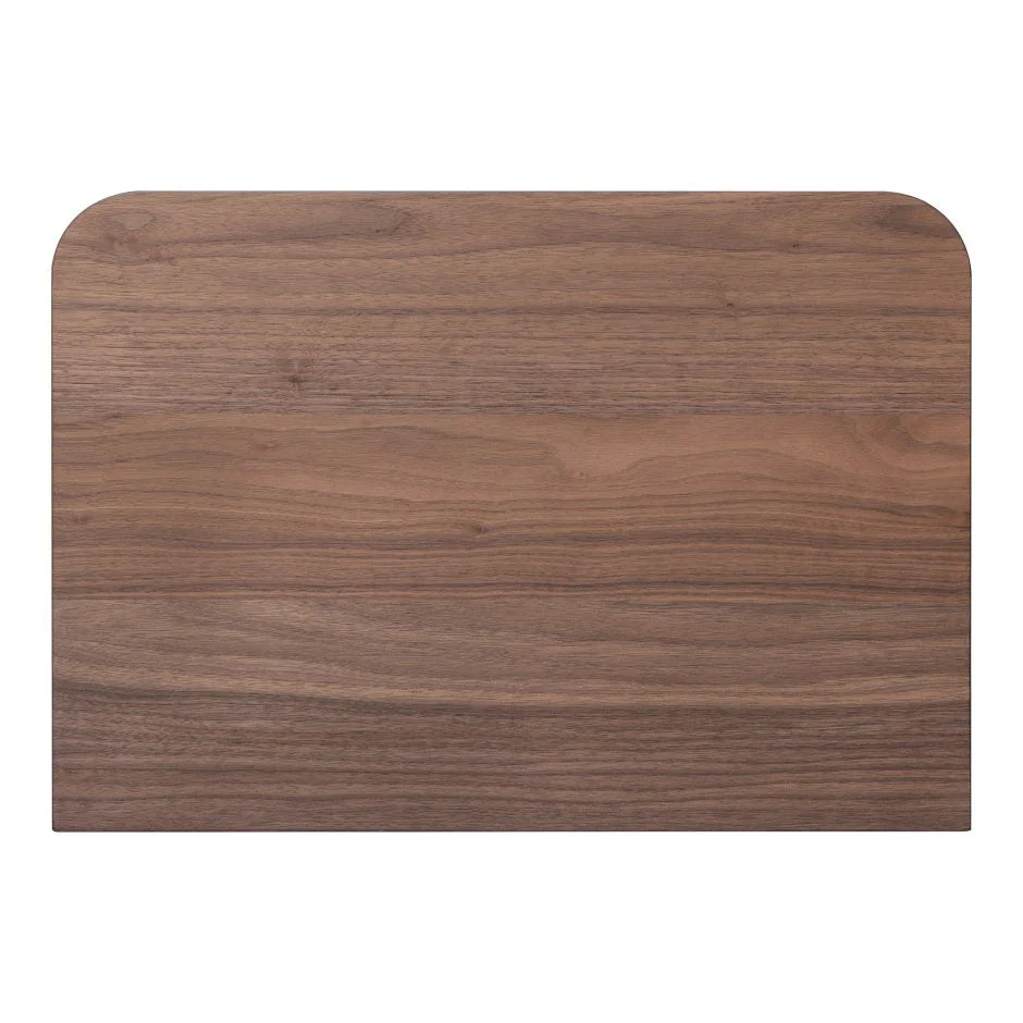 Round Off Small Nightstand Walnut - Image 6